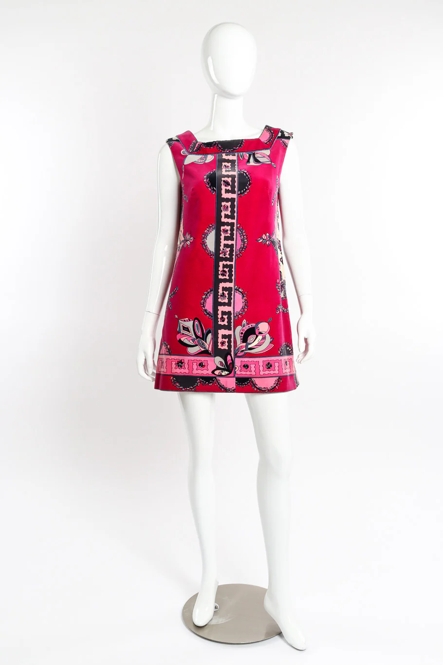 Velvet Mod Mini Dress - Image 6
