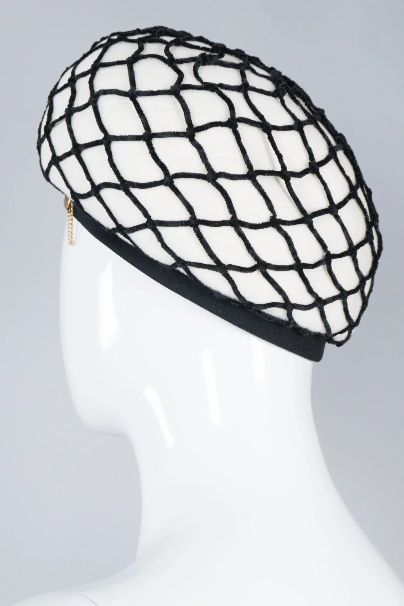 Velvet Net Hat - Image 3