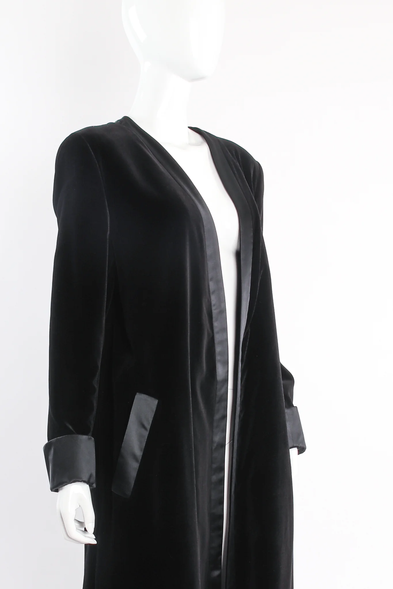 Velvet Opera Duster Coat