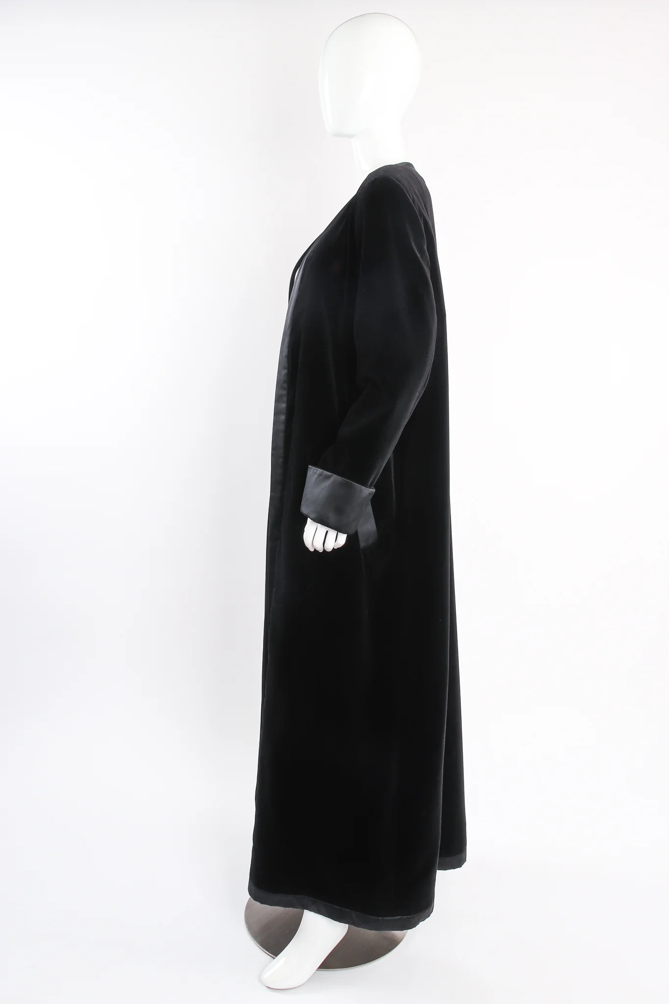 Velvet Opera Duster Coat - Image 3