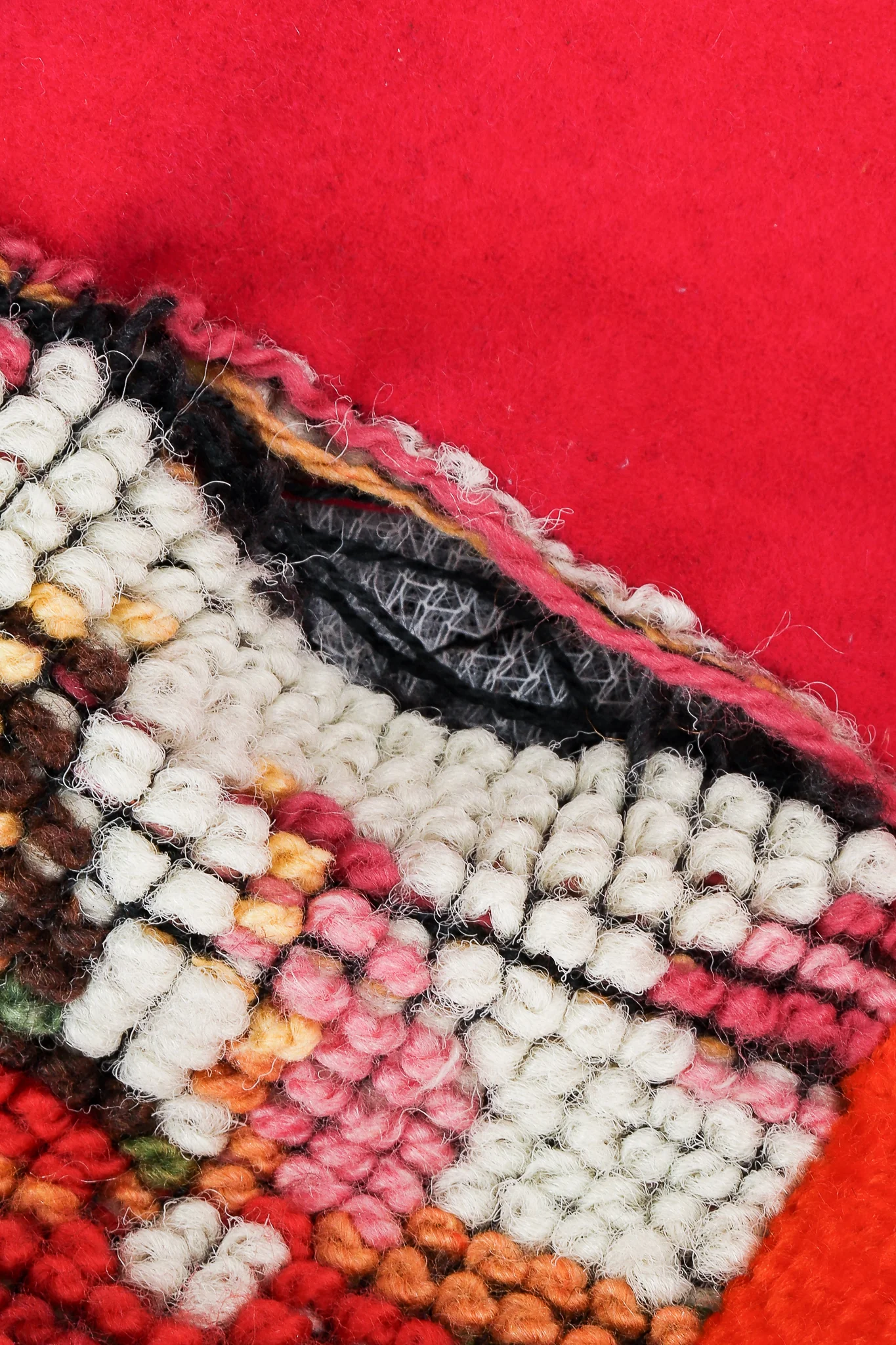 Velvet Patchwork Shawl Collar Coat - Image 13