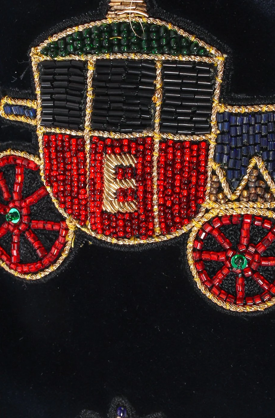 Royal Appliqué Velvet Jacket - Image 7