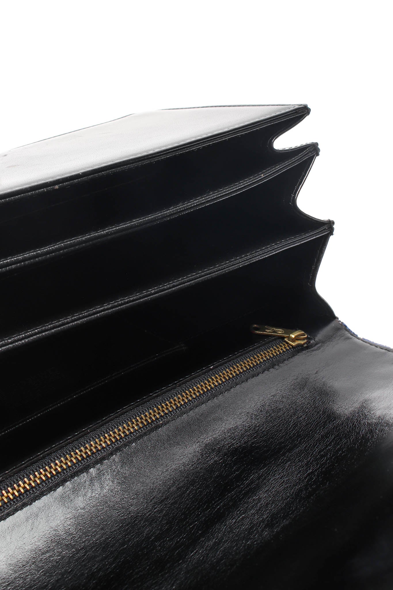 Velvet Stripe Accordion Leather Bag - Image 15