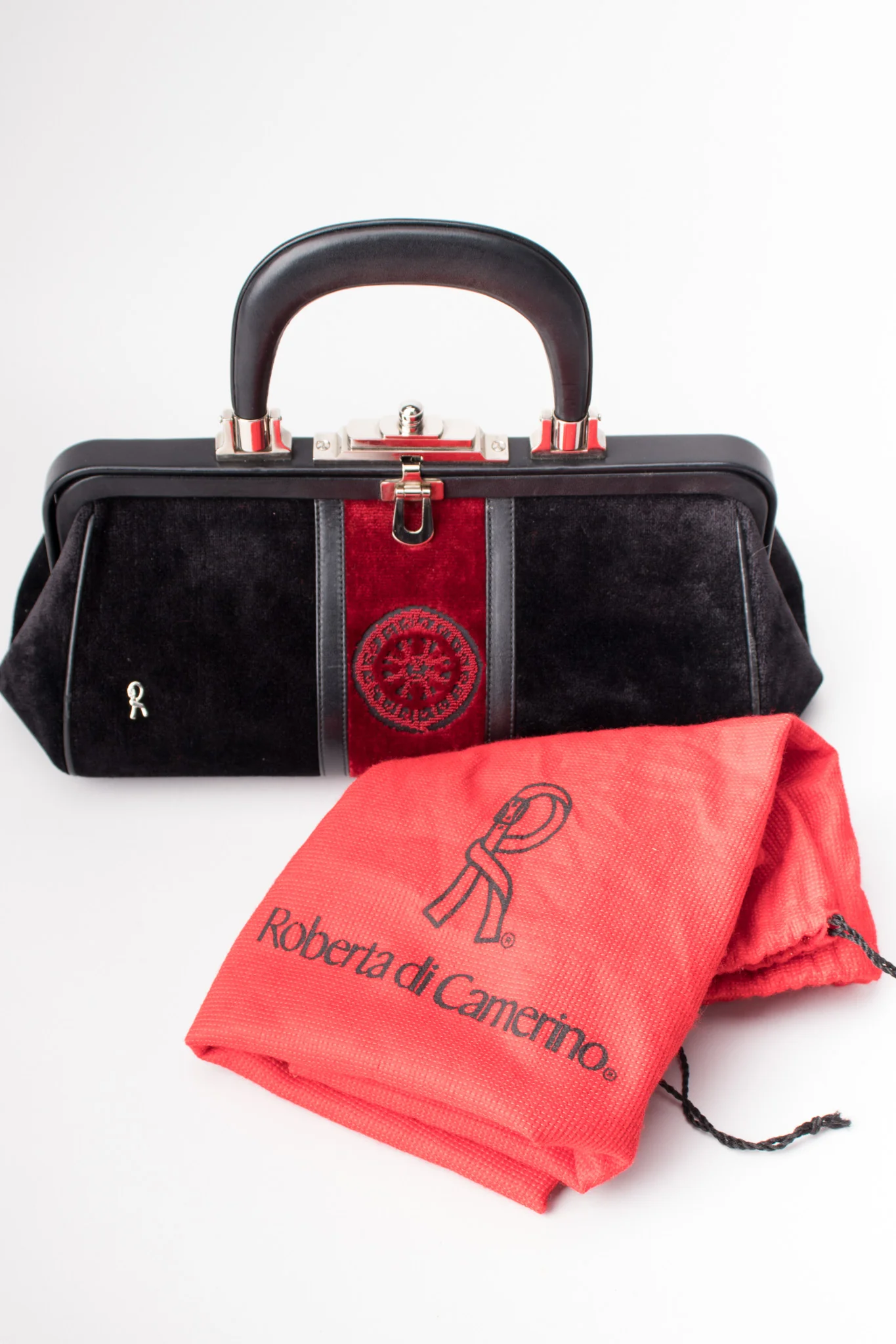 Velvet Stripe Doctor Bagonghi Bag - Image 13