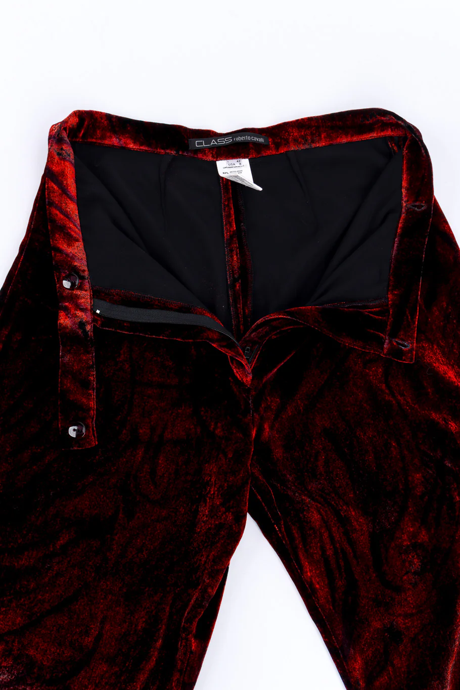 Velvet Stripe Flare Pant - Image 6