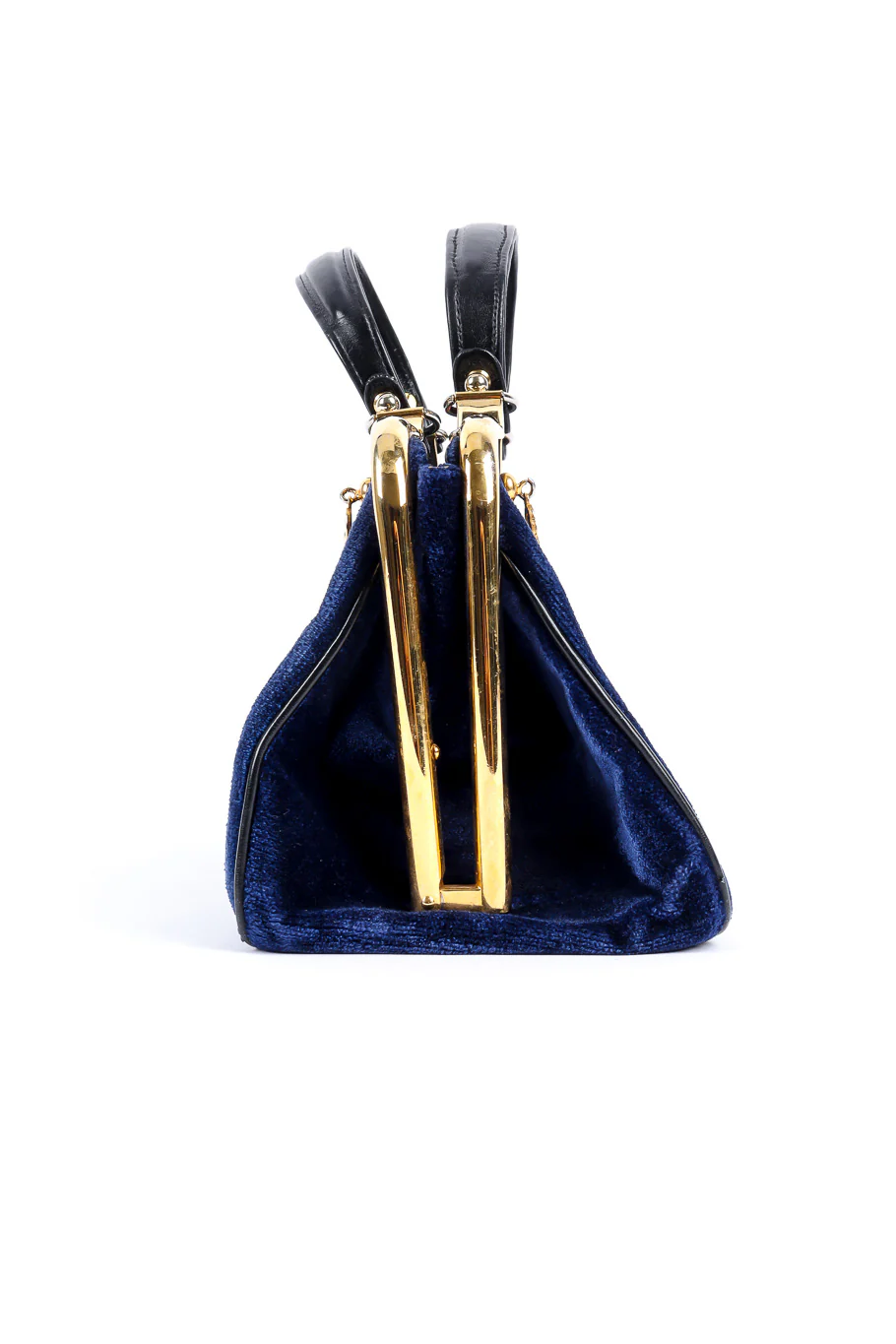Velvet Stripe Frame Bag - Image 4