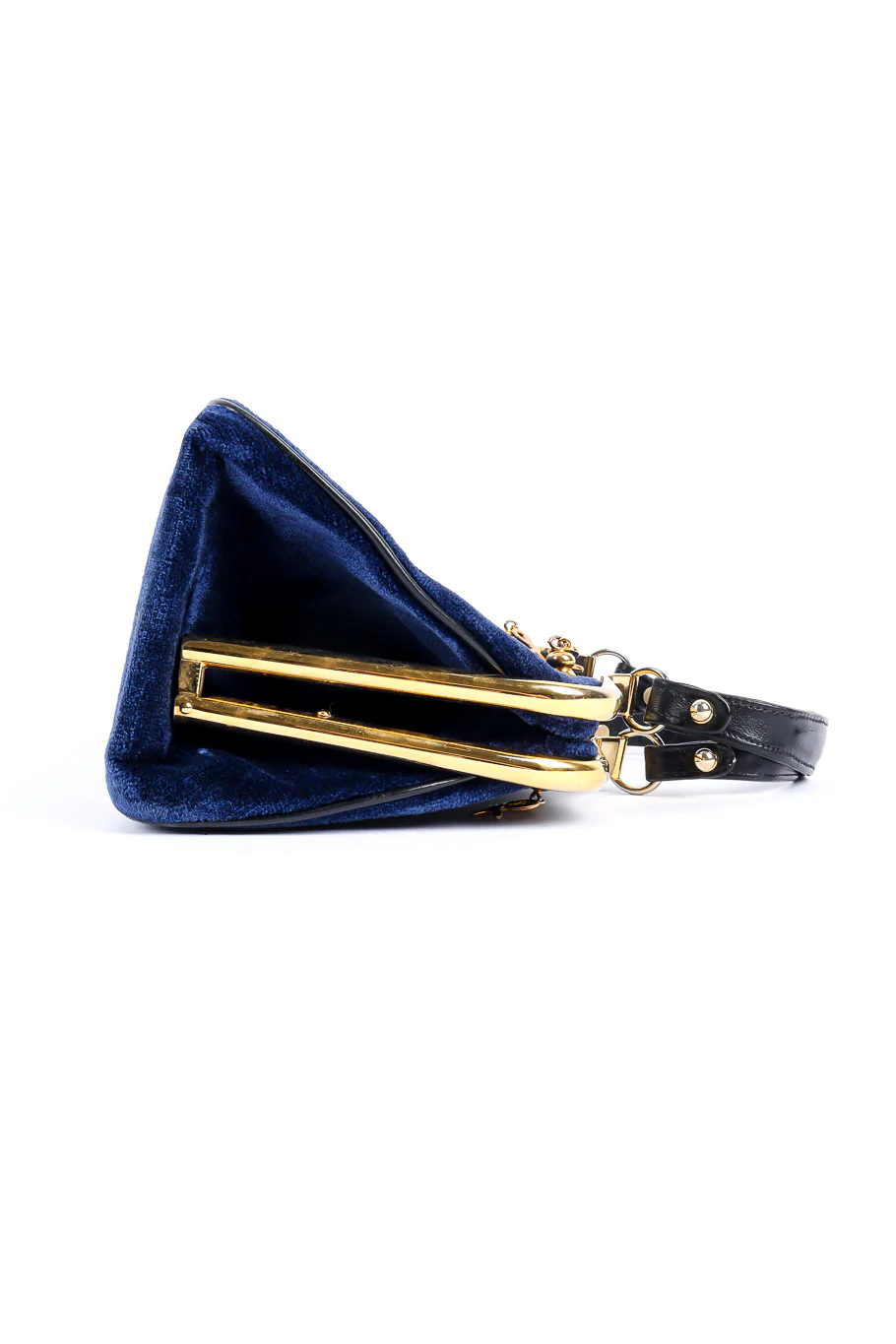 Velvet Stripe Frame Bag - Image 6