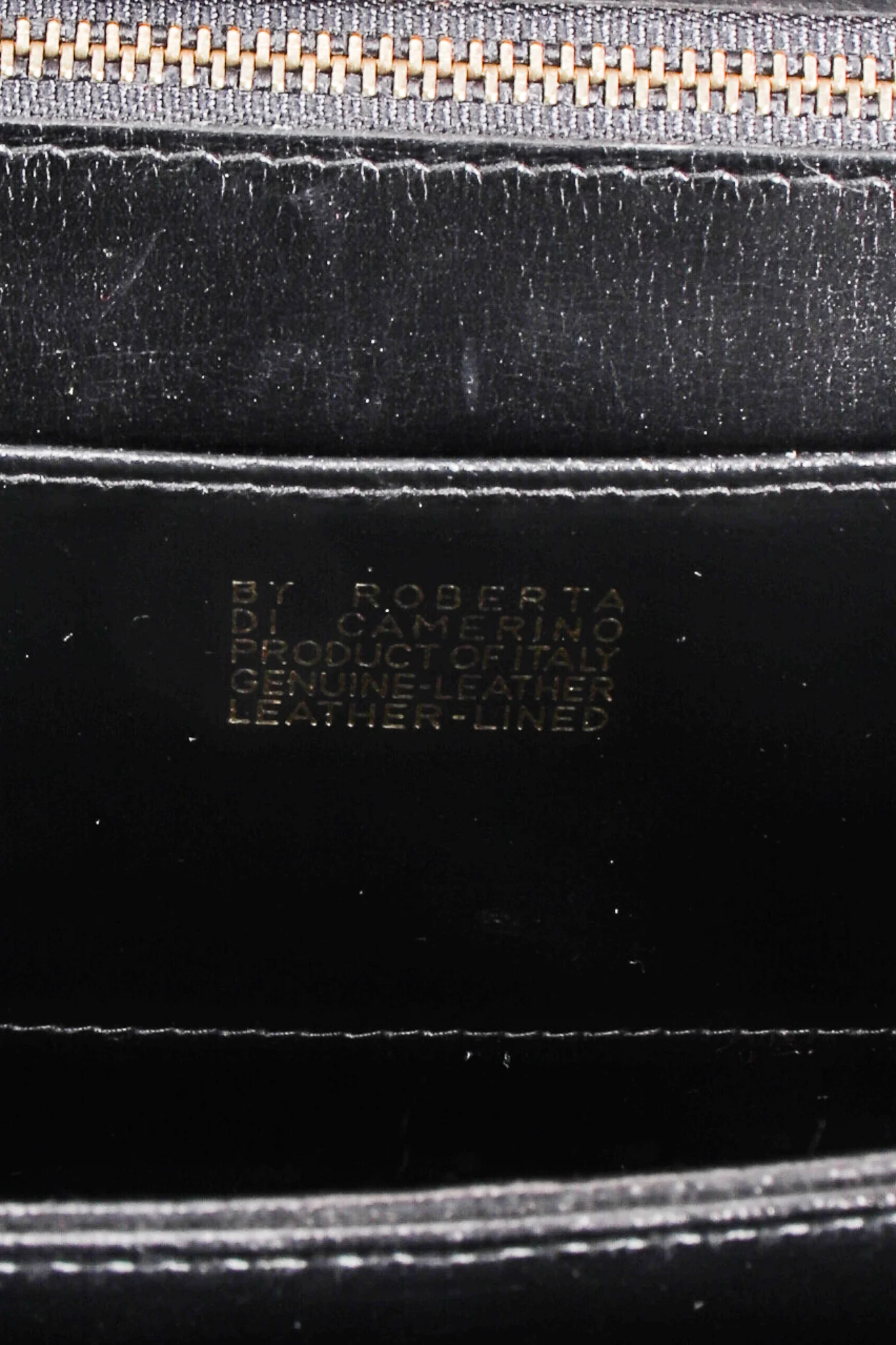 Velvet Stripe Leather Accordion Bag - Image 12