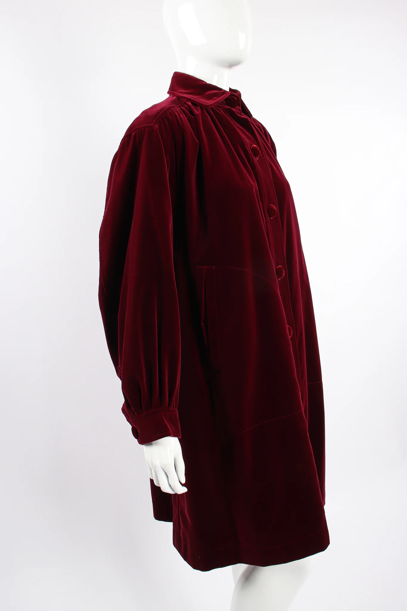 Velvet Swing Coat - Image 3
