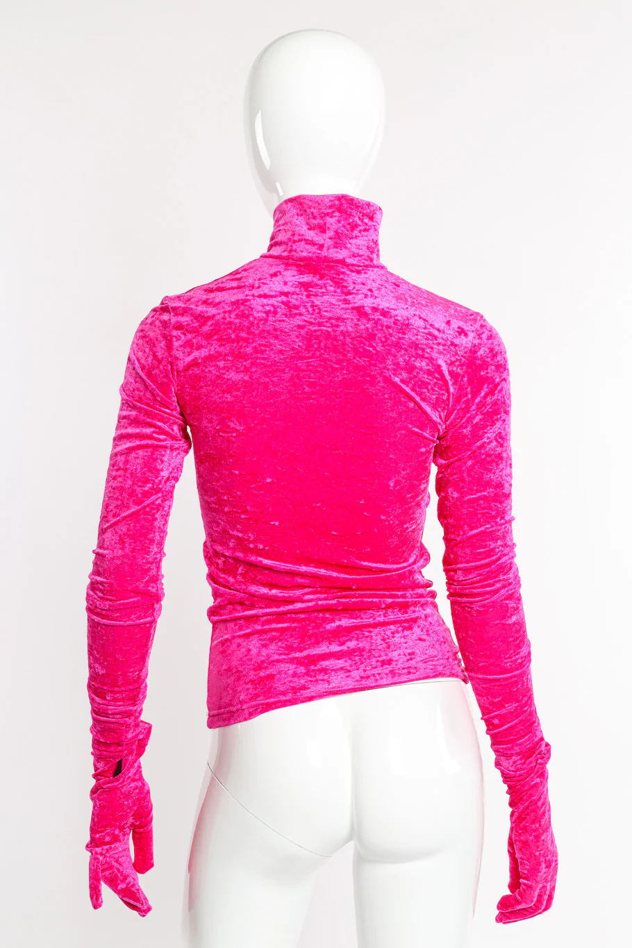 Velvet Turtleneck with Gloves - Image 3