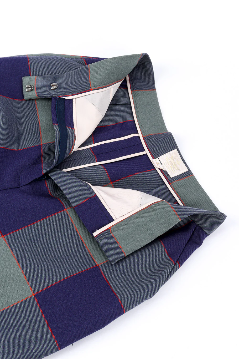 Velvet & Wool Plaid Suit - Image 12