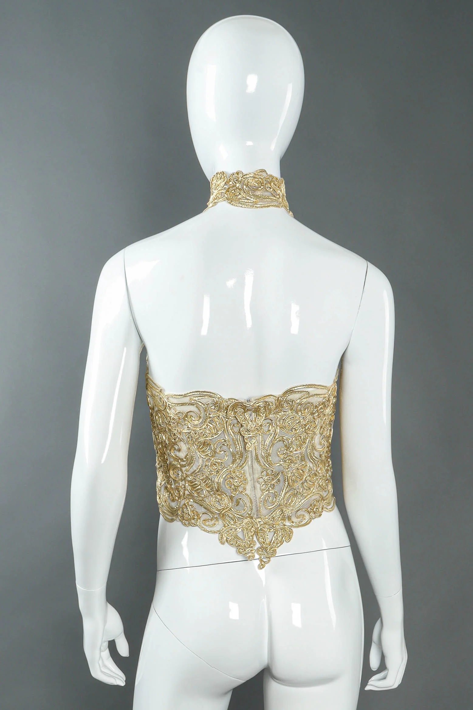 Venetian Corset Crop Top - Image 7