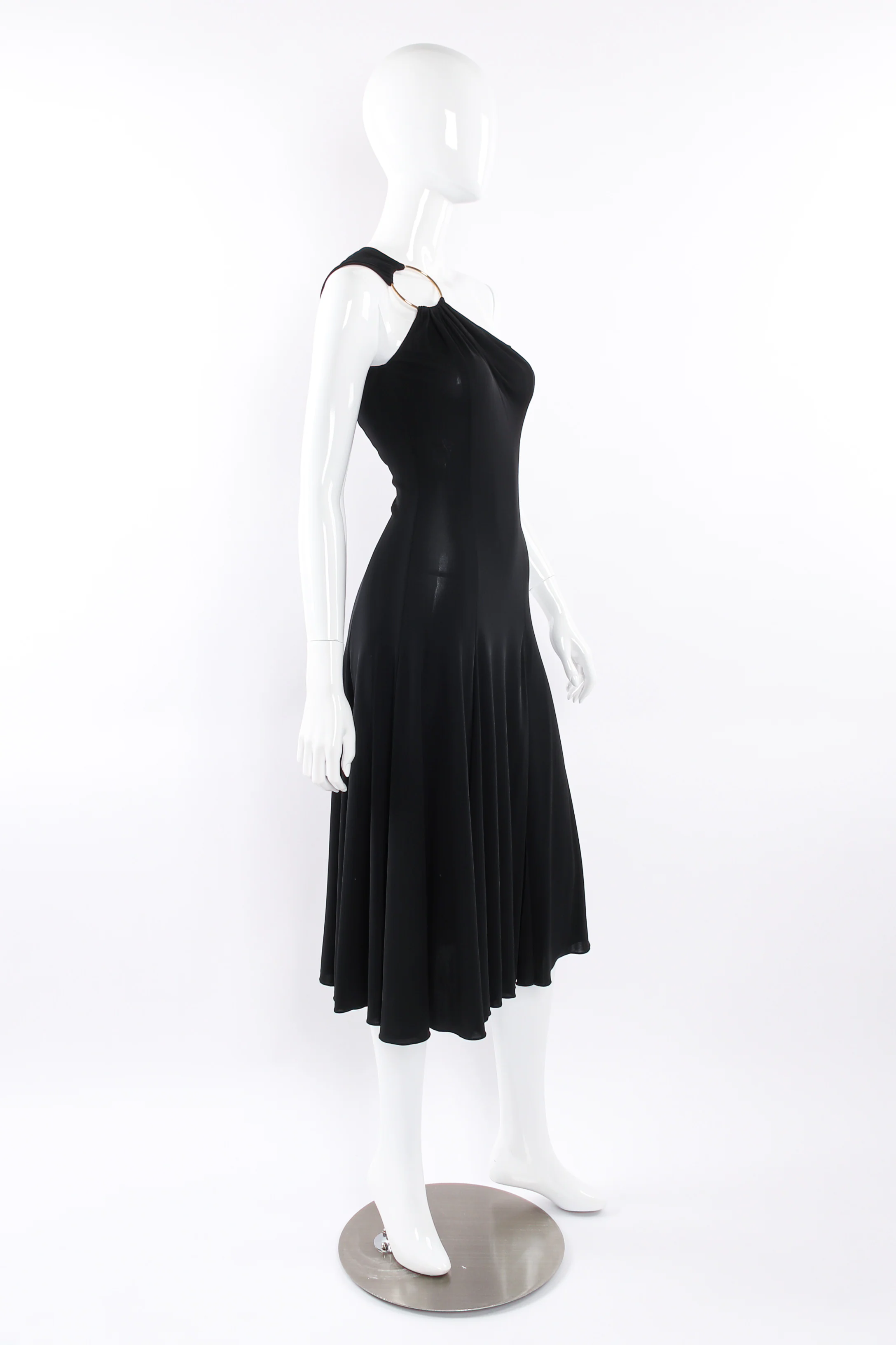 O-Ring Shoulder Dress - Image 4