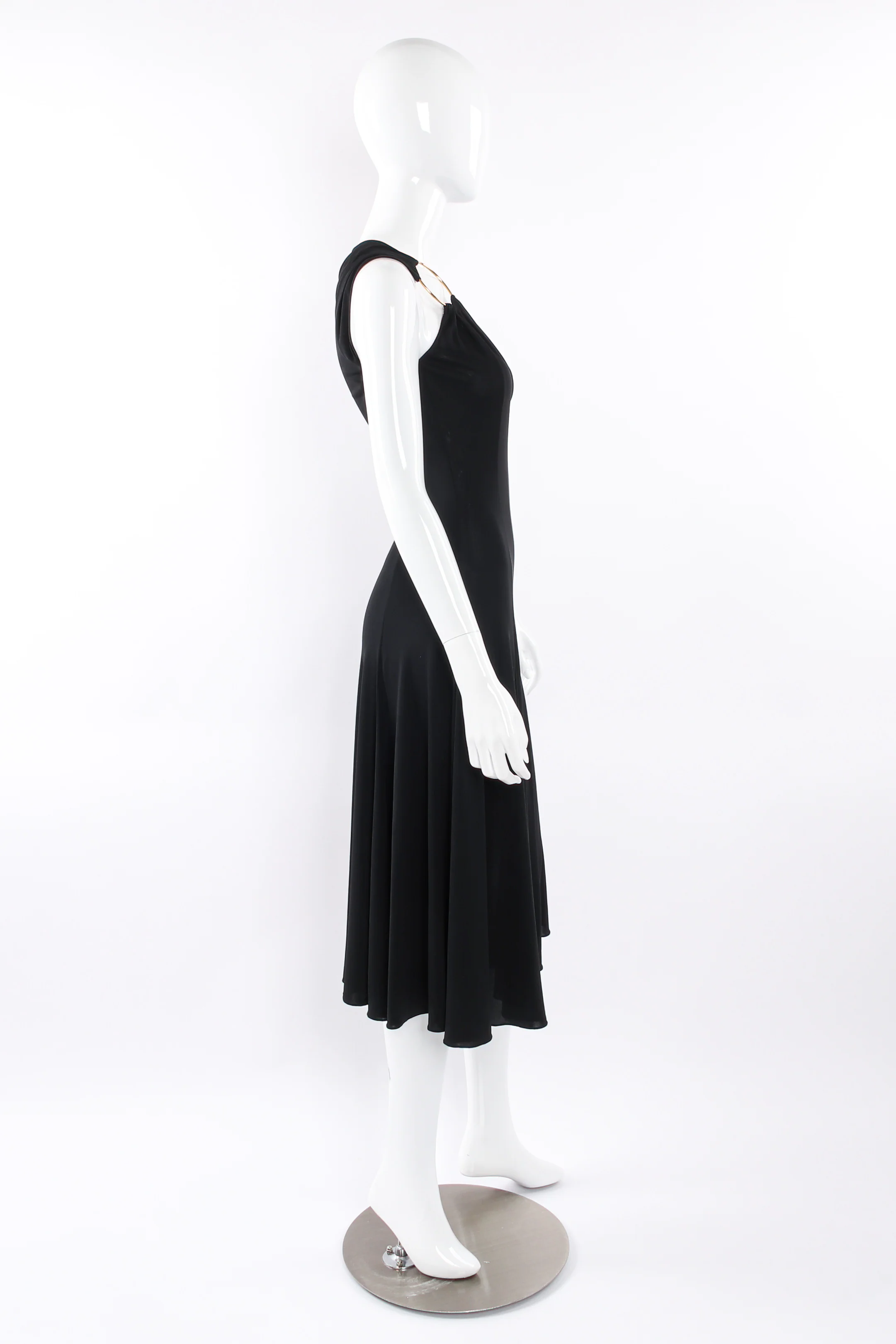 O-Ring Shoulder Dress - Image 5