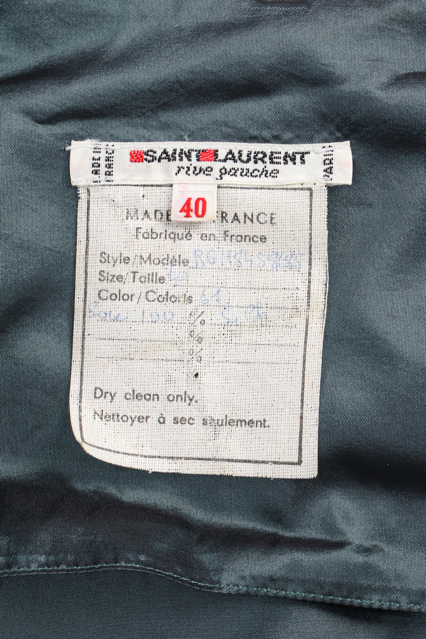 Silk Taffeta Ruffle Blouse - Image 10