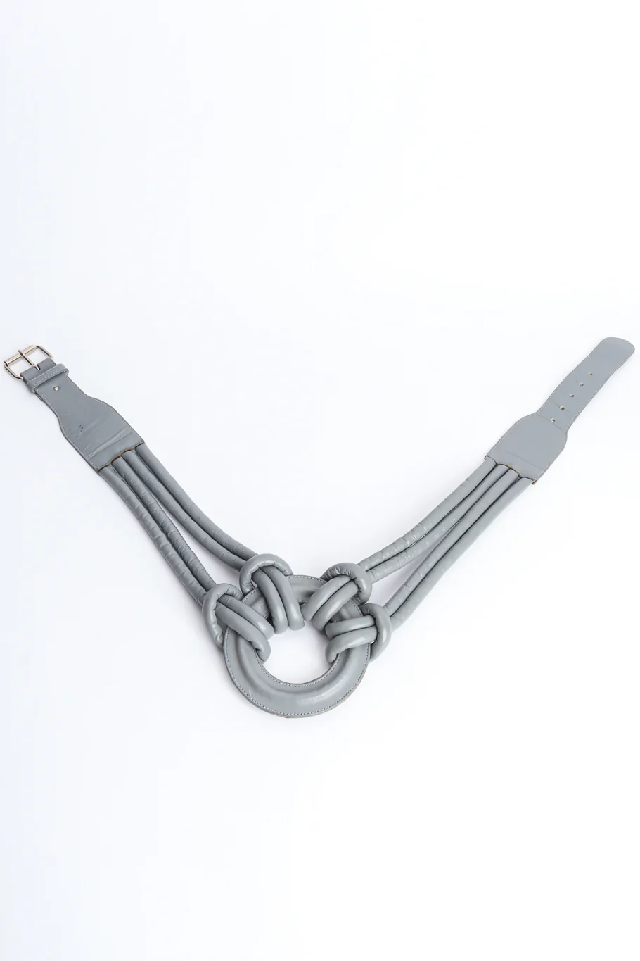 Knotted Leather Loop Belt - Image 4