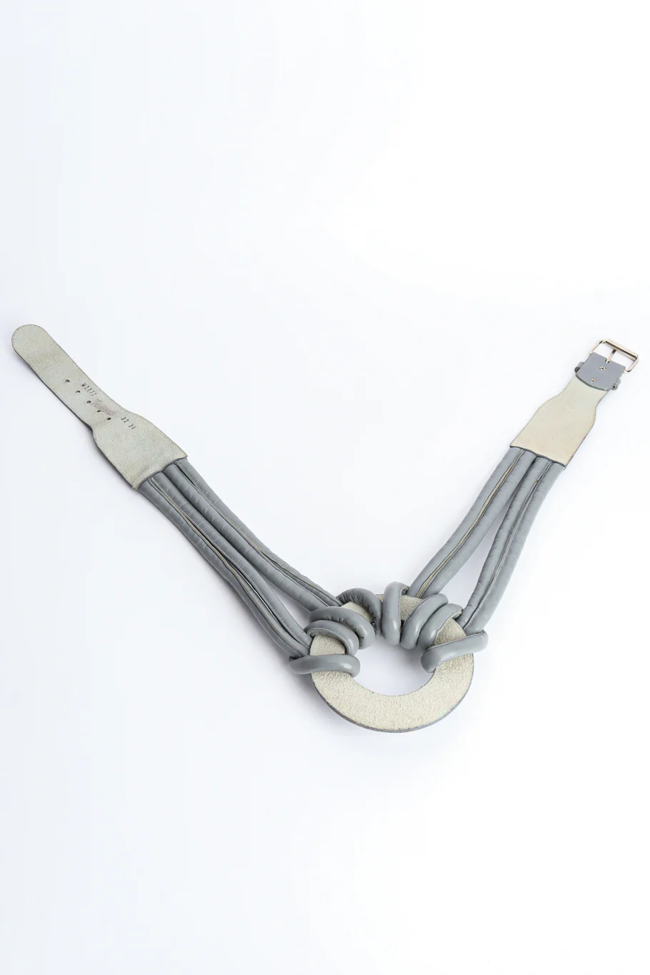 Knotted Leather Loop Belt - Image 5