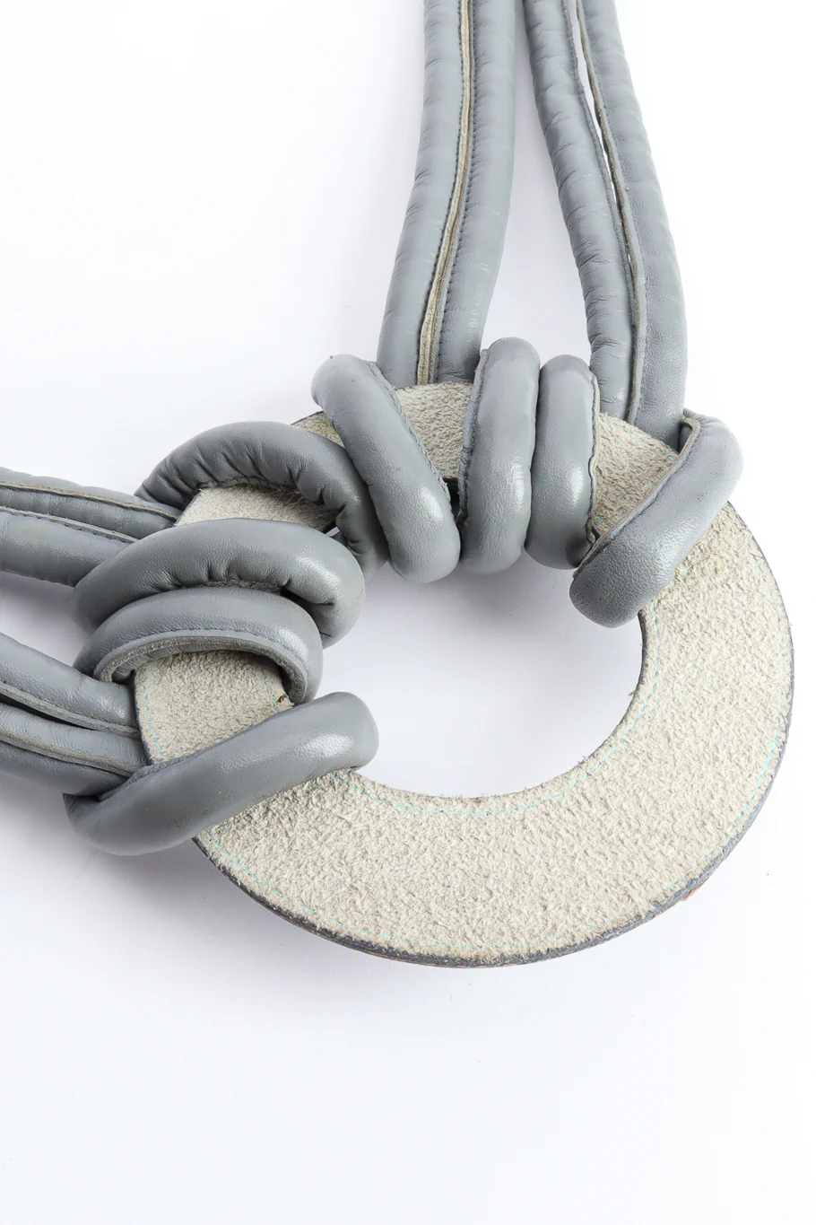 Knotted Leather Loop Belt - Image 6