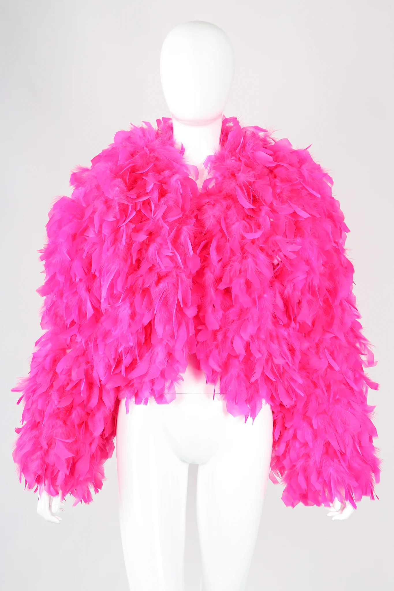 Vivid Feather Chubby Jacket - Image 3