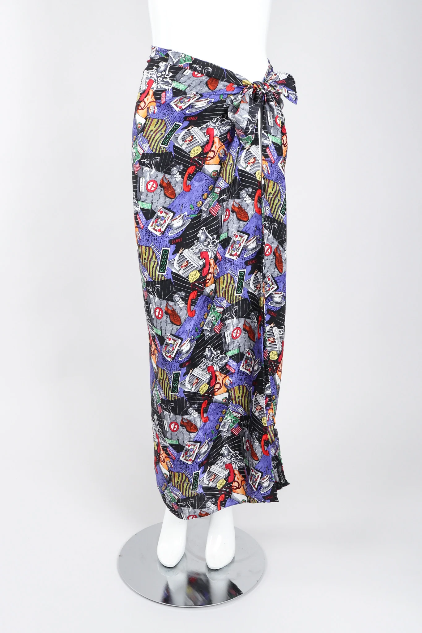 Wall Street Stock Market Scarf - Image 3