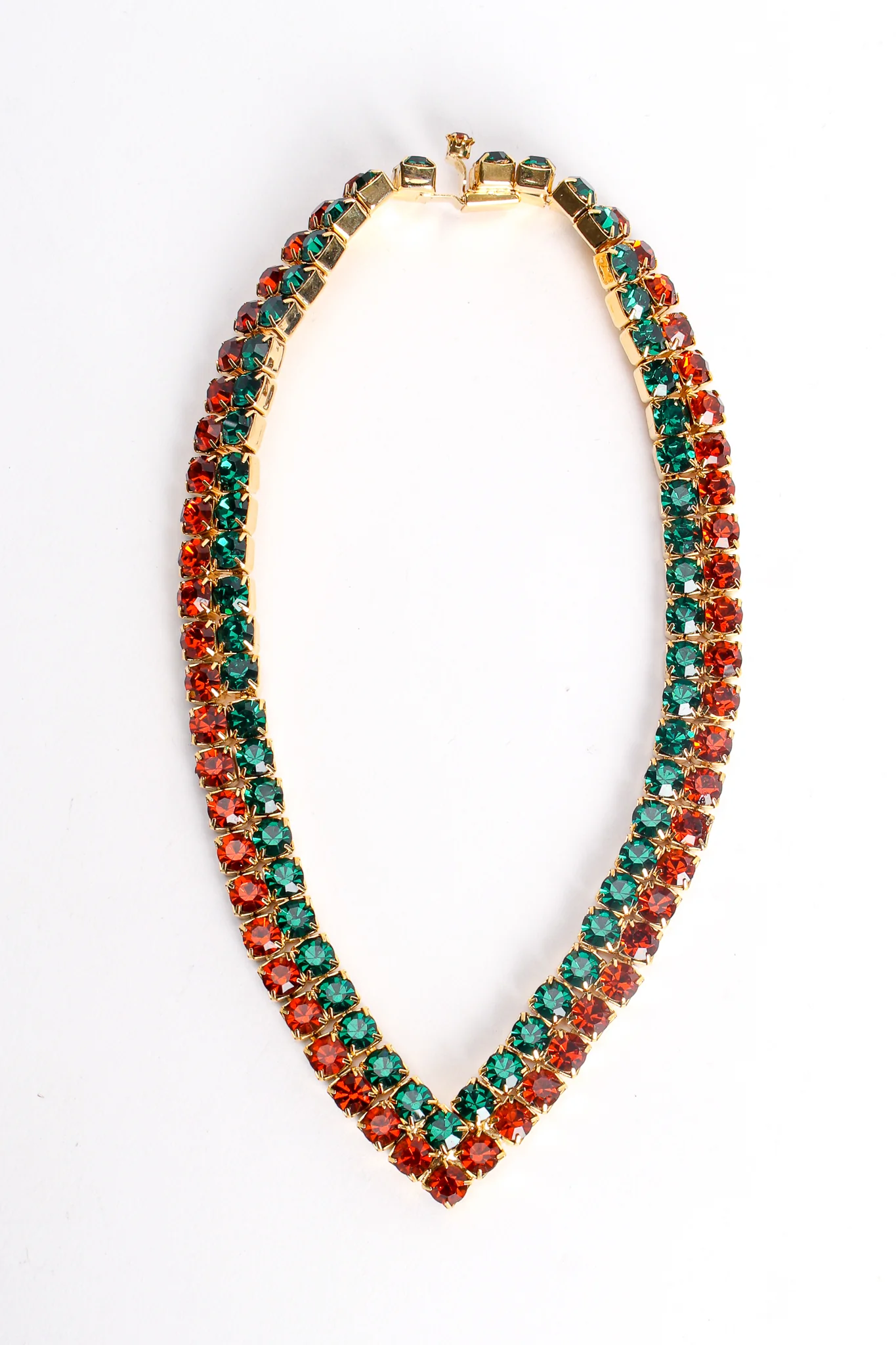 Warm Forest Crystal Pointed Collar - Image 3