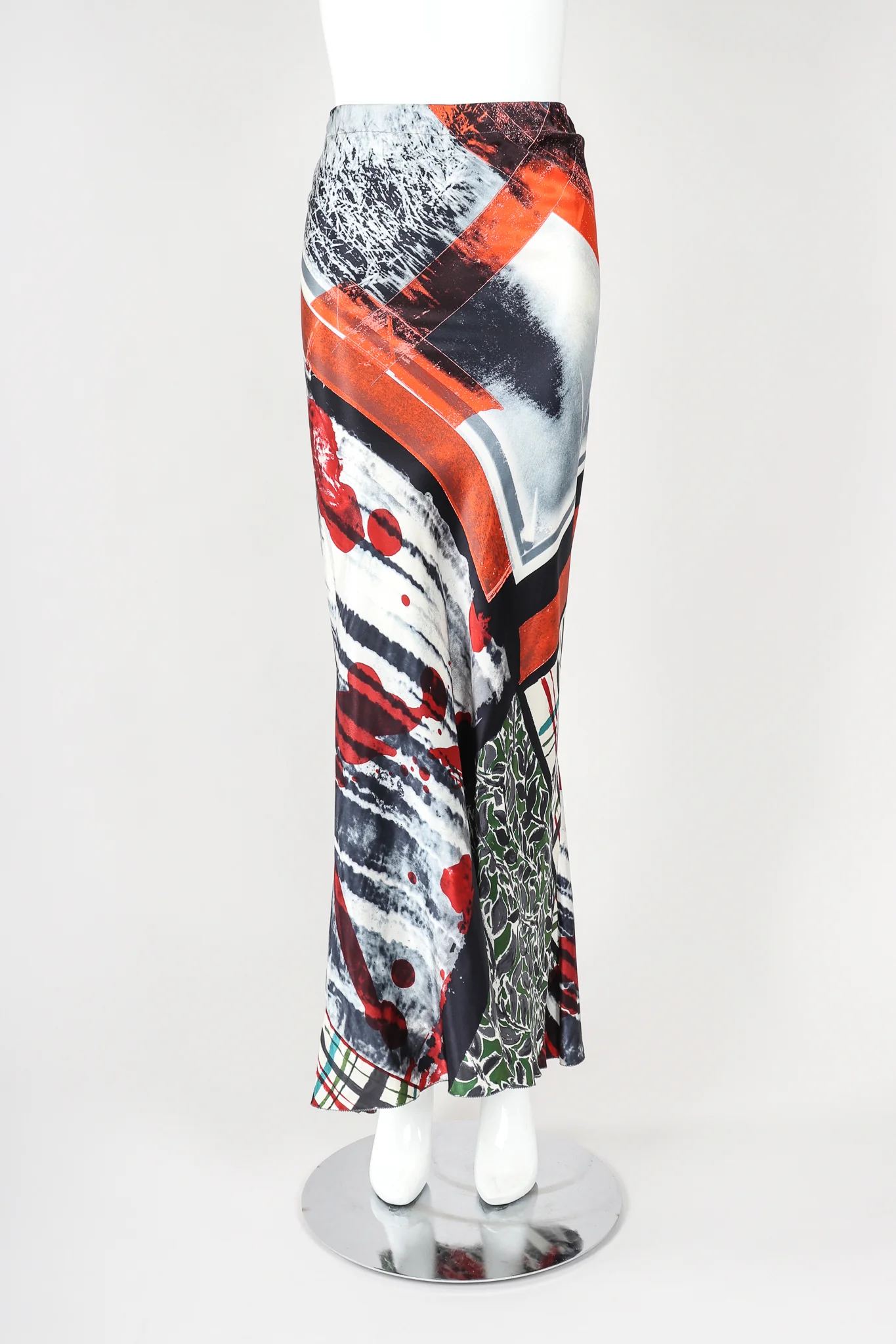 Watercolor Splatter Skirt