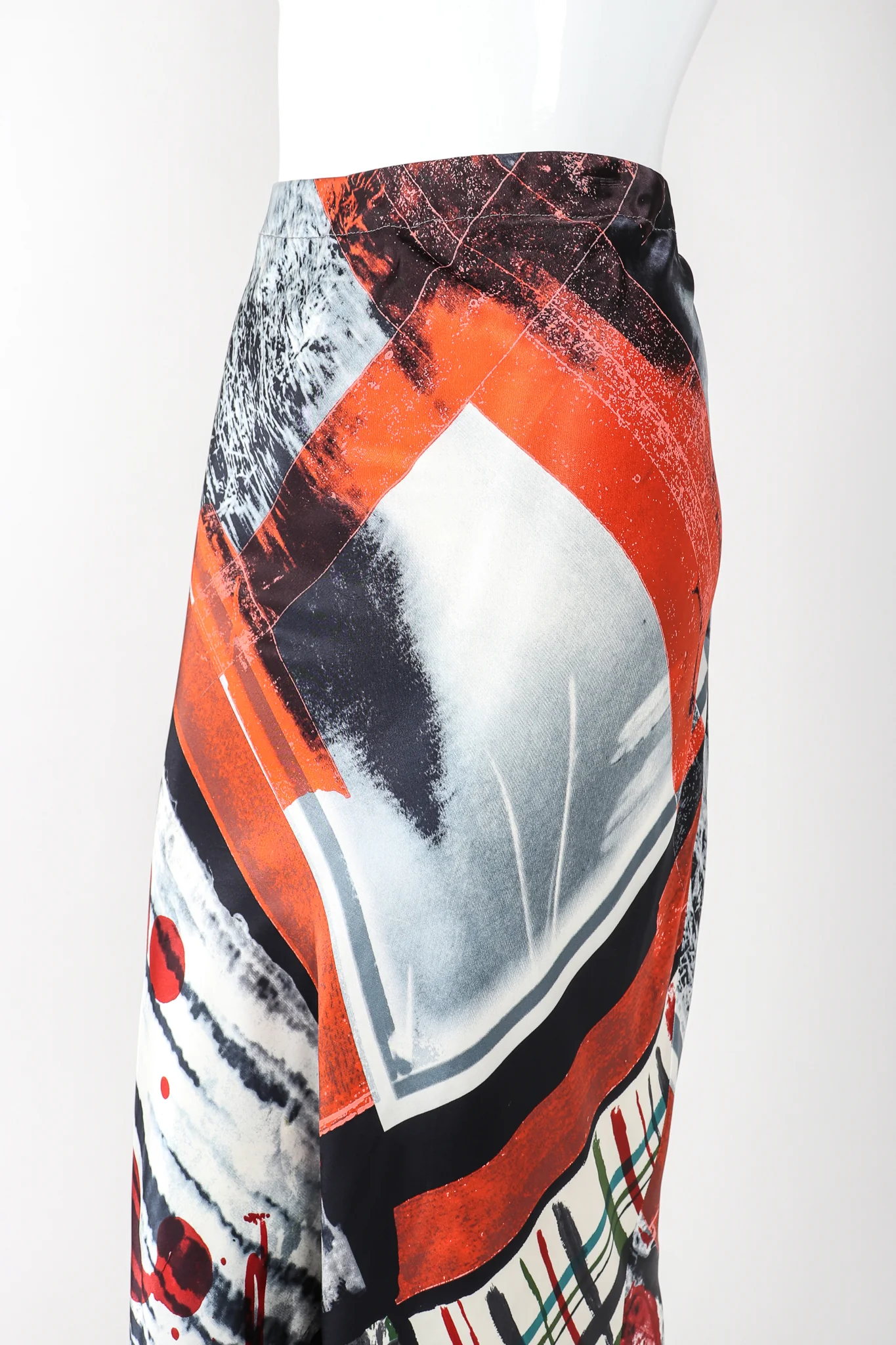 Watercolor Splatter Skirt - Image 3
