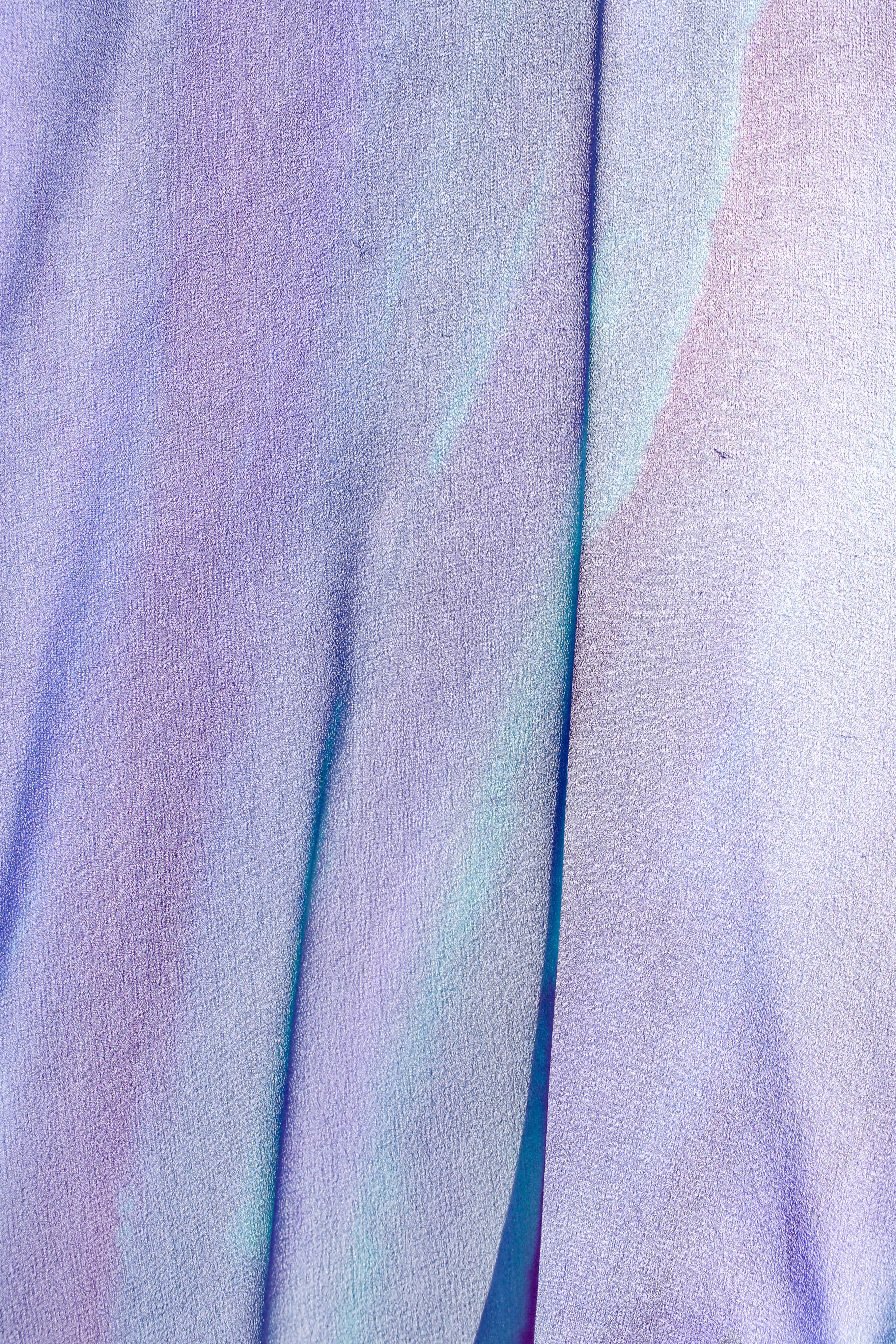 Watercolor Tie Dye Dress & Shawl Set - Image 12