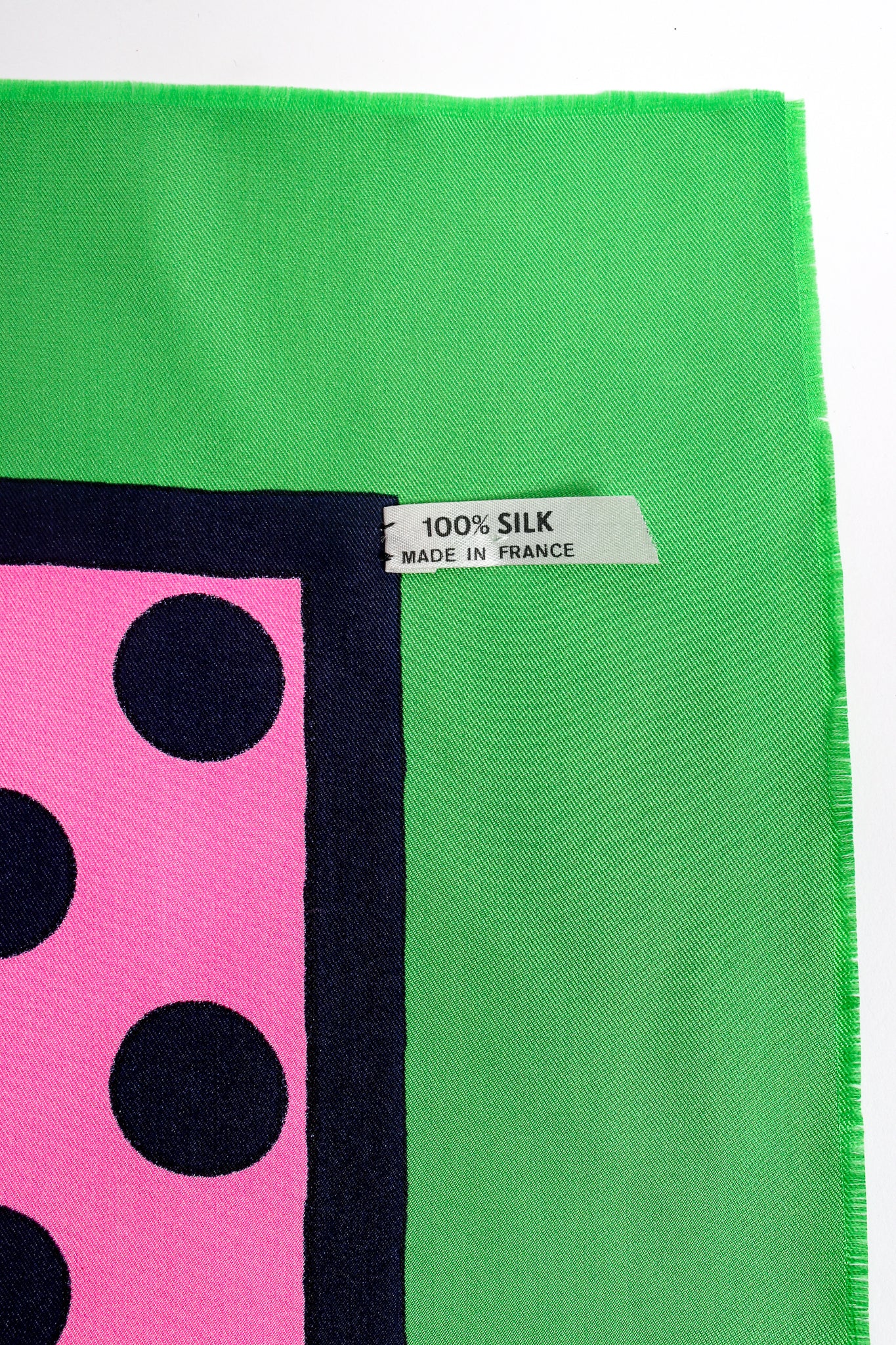 Watermelon Dot Silk Scarf - Image 7