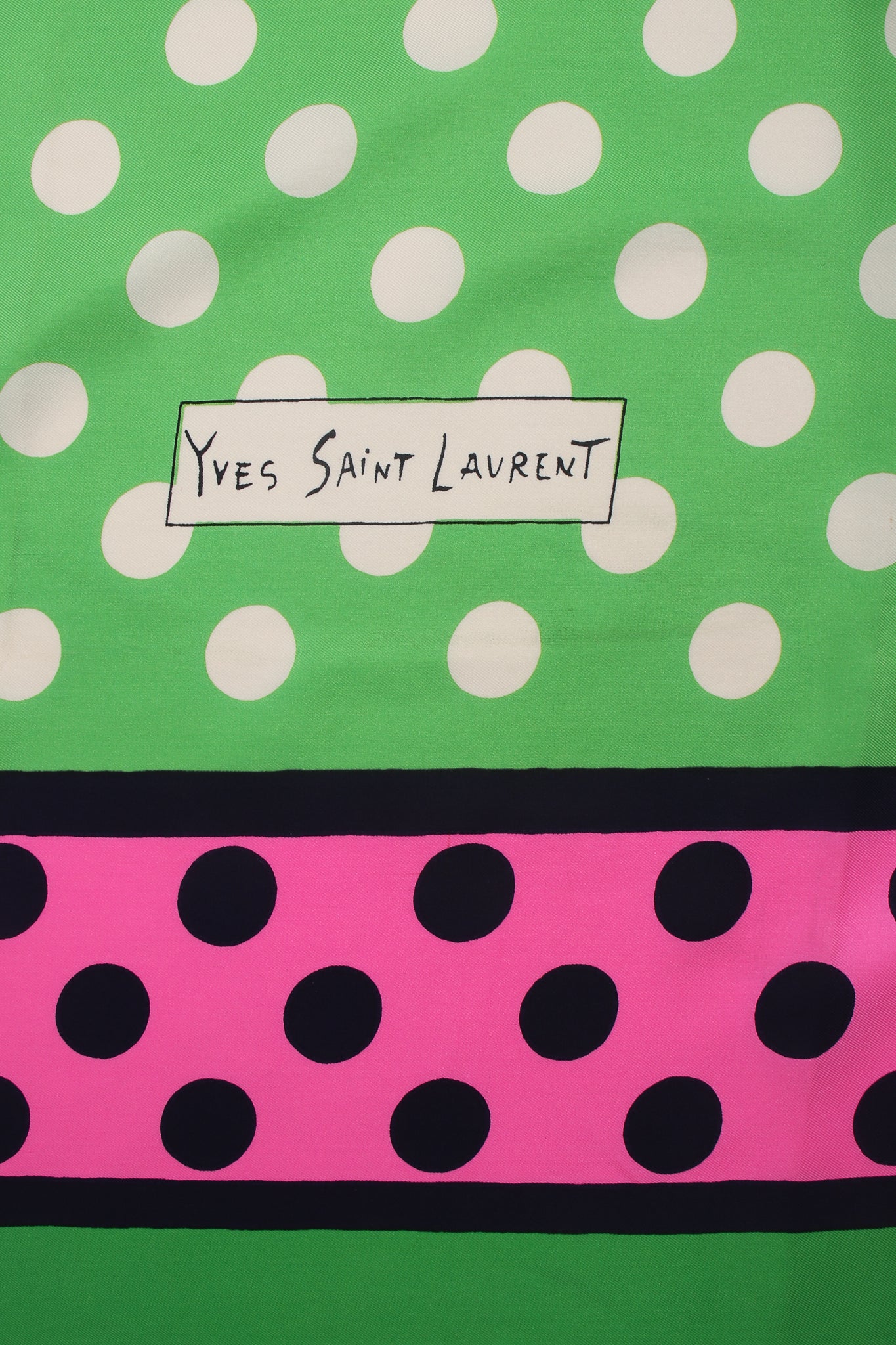 Watermelon Dot Silk Scarf - Image 8