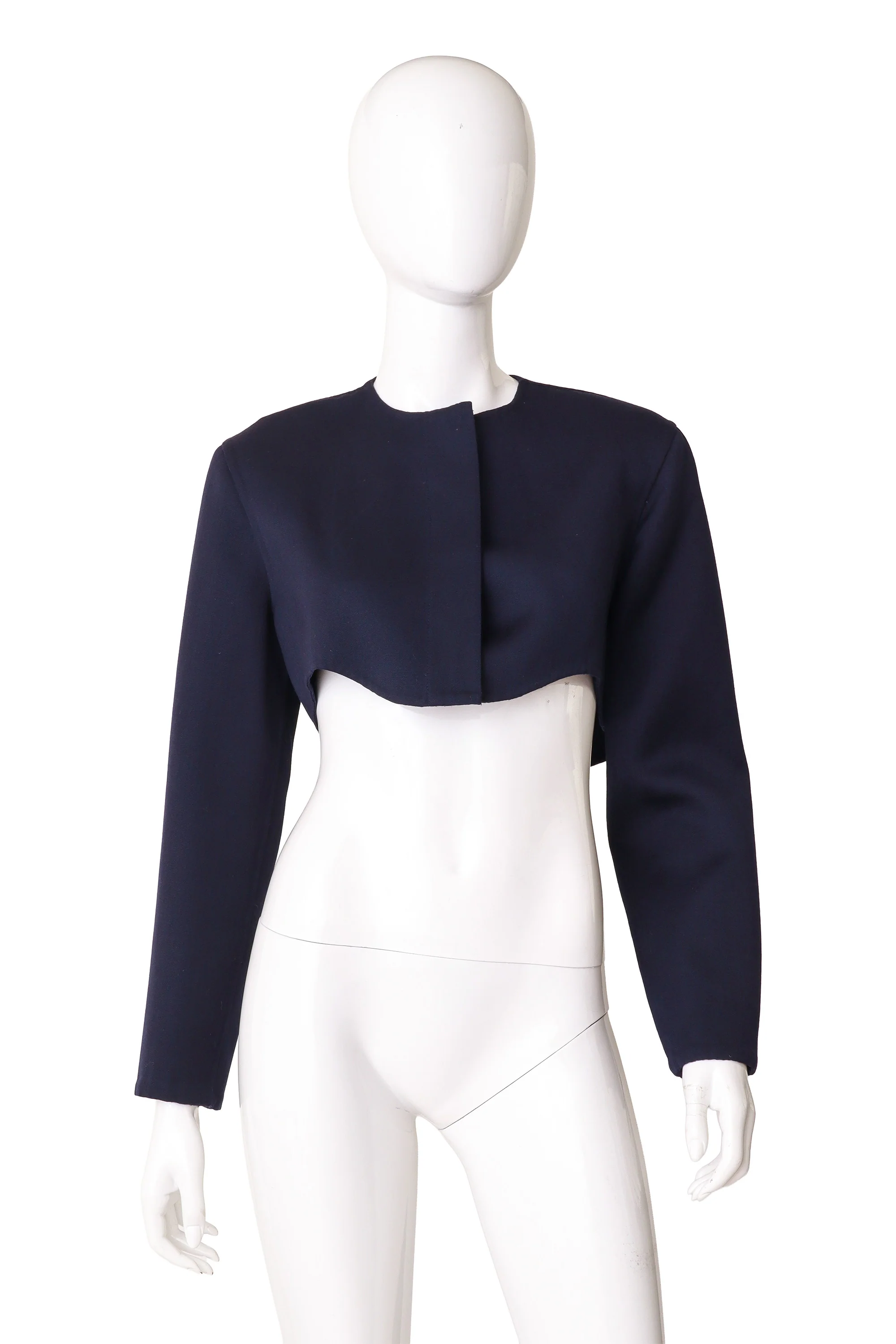 Wave Hem Bolero Jacket