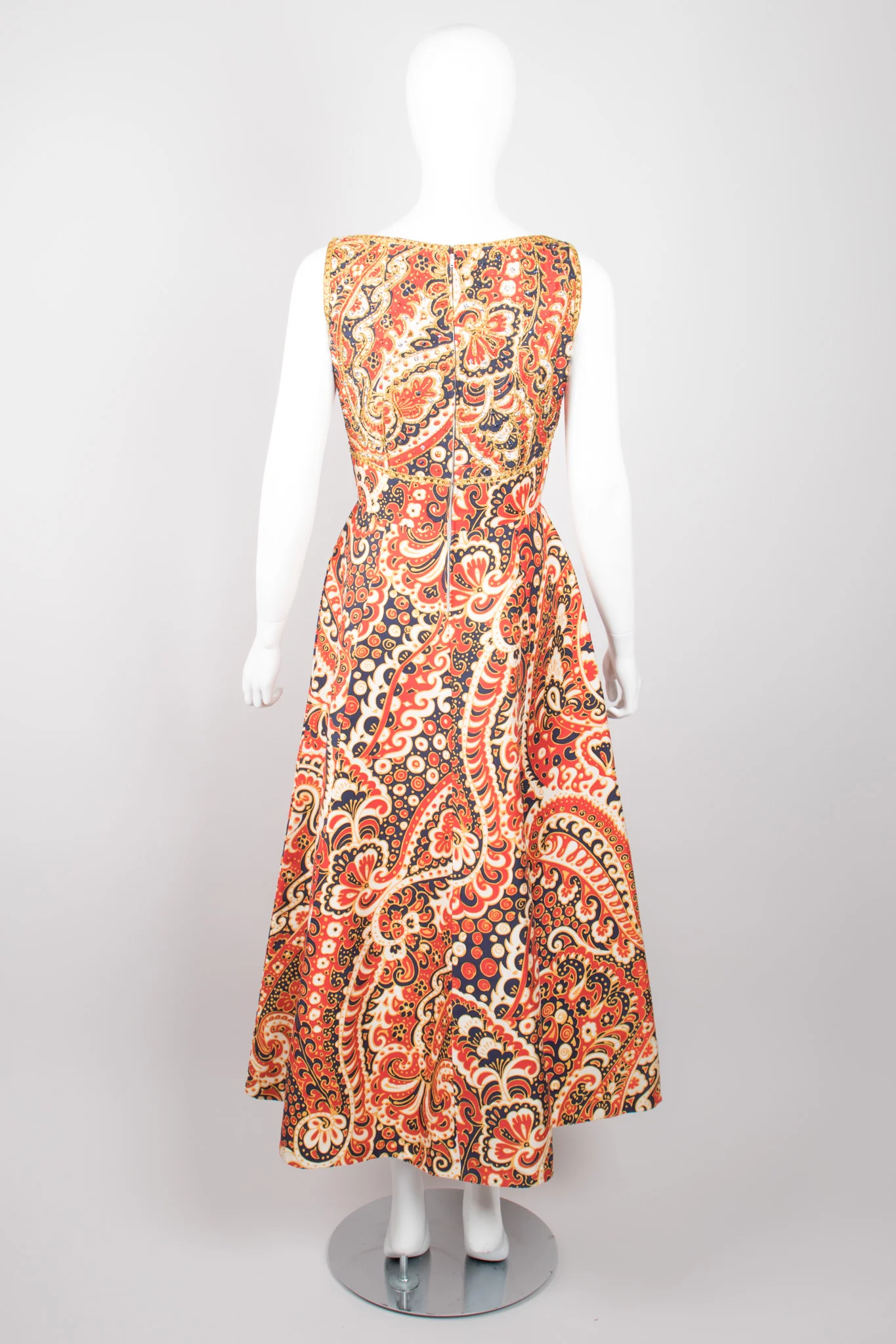 Wave Print Cutout Dress - Image 6