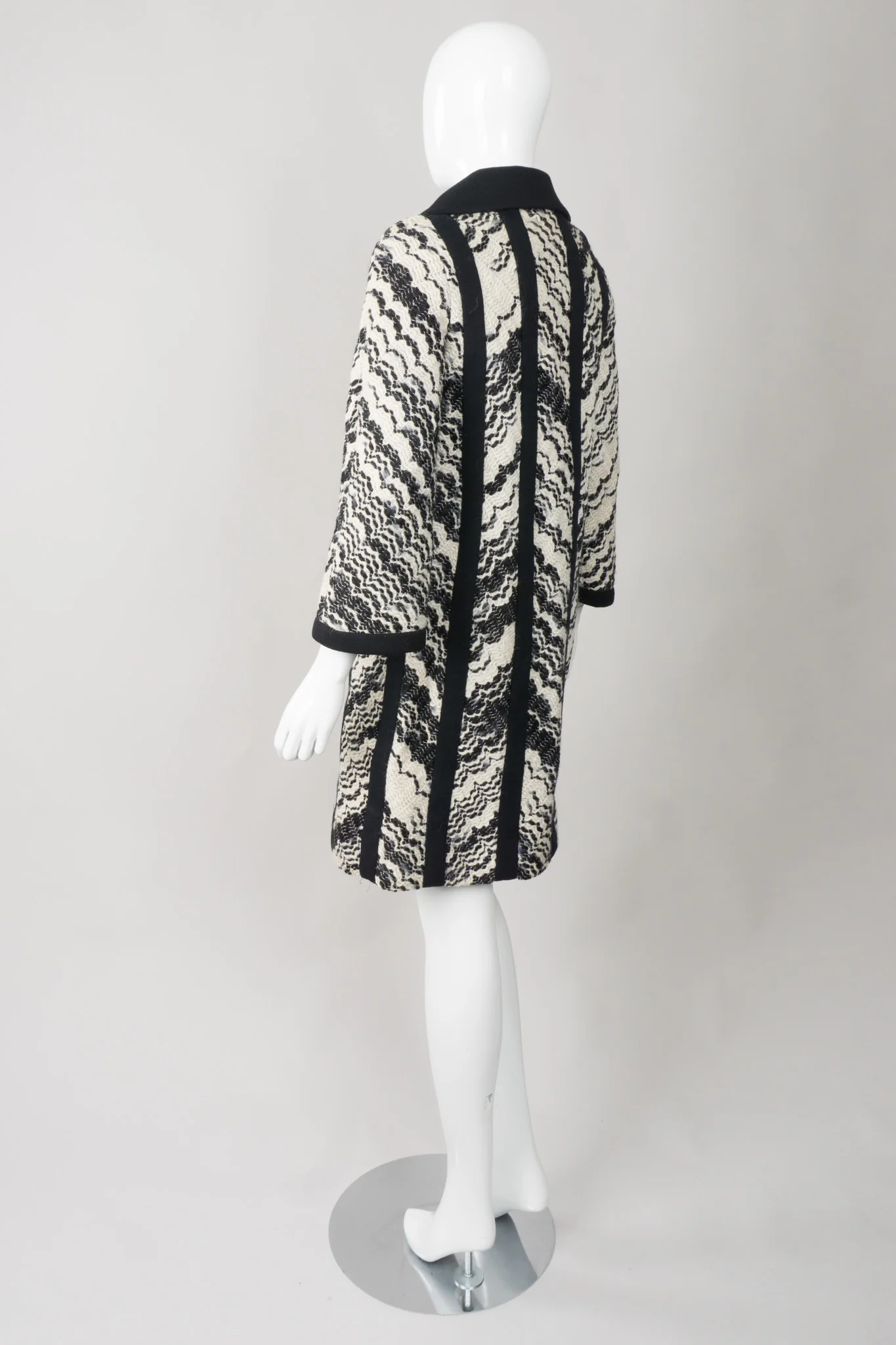 Wavy Chevron Coat - Image 6
