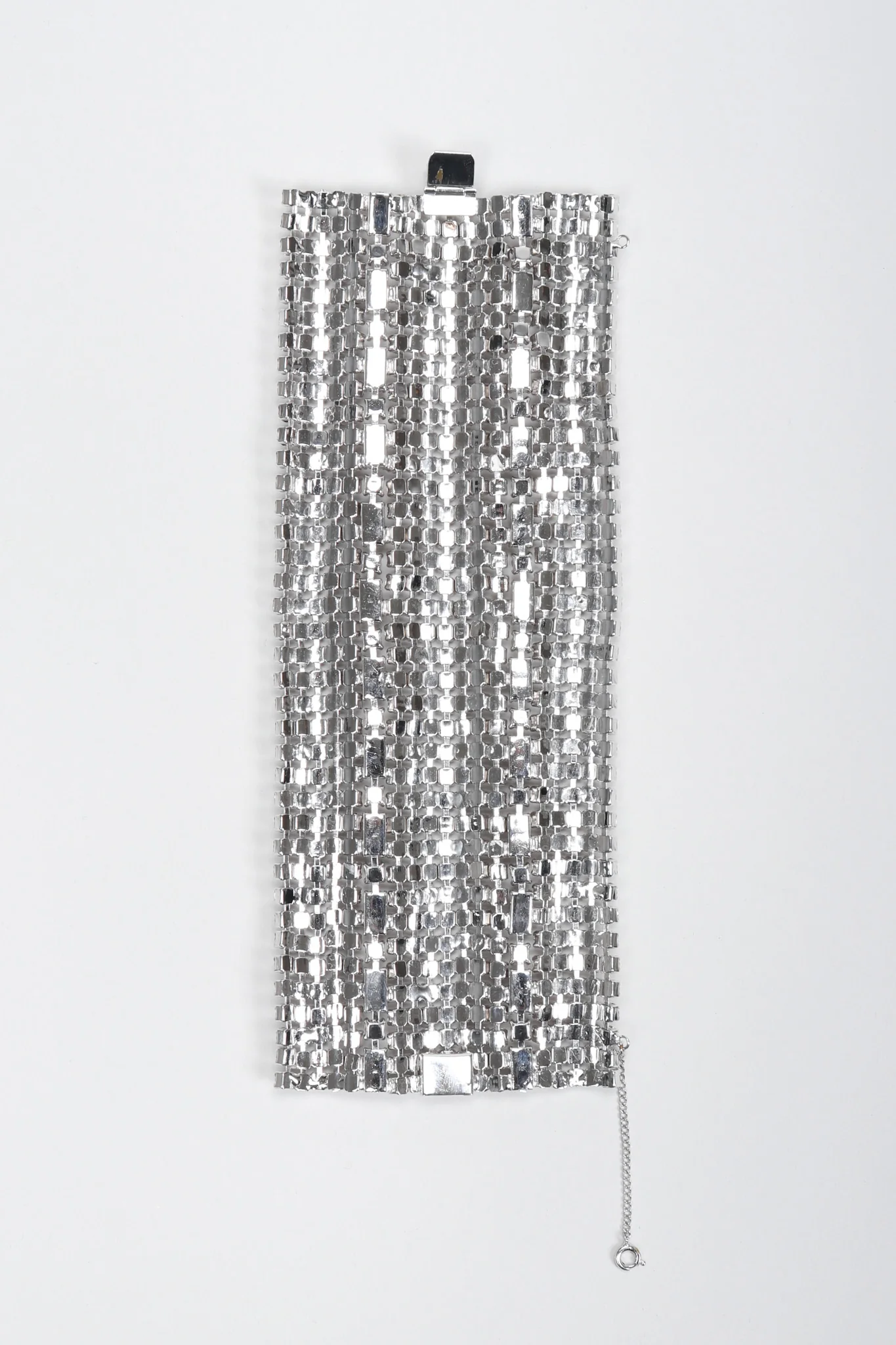 Wavy Crystal Cuff Bracelet - Image 10