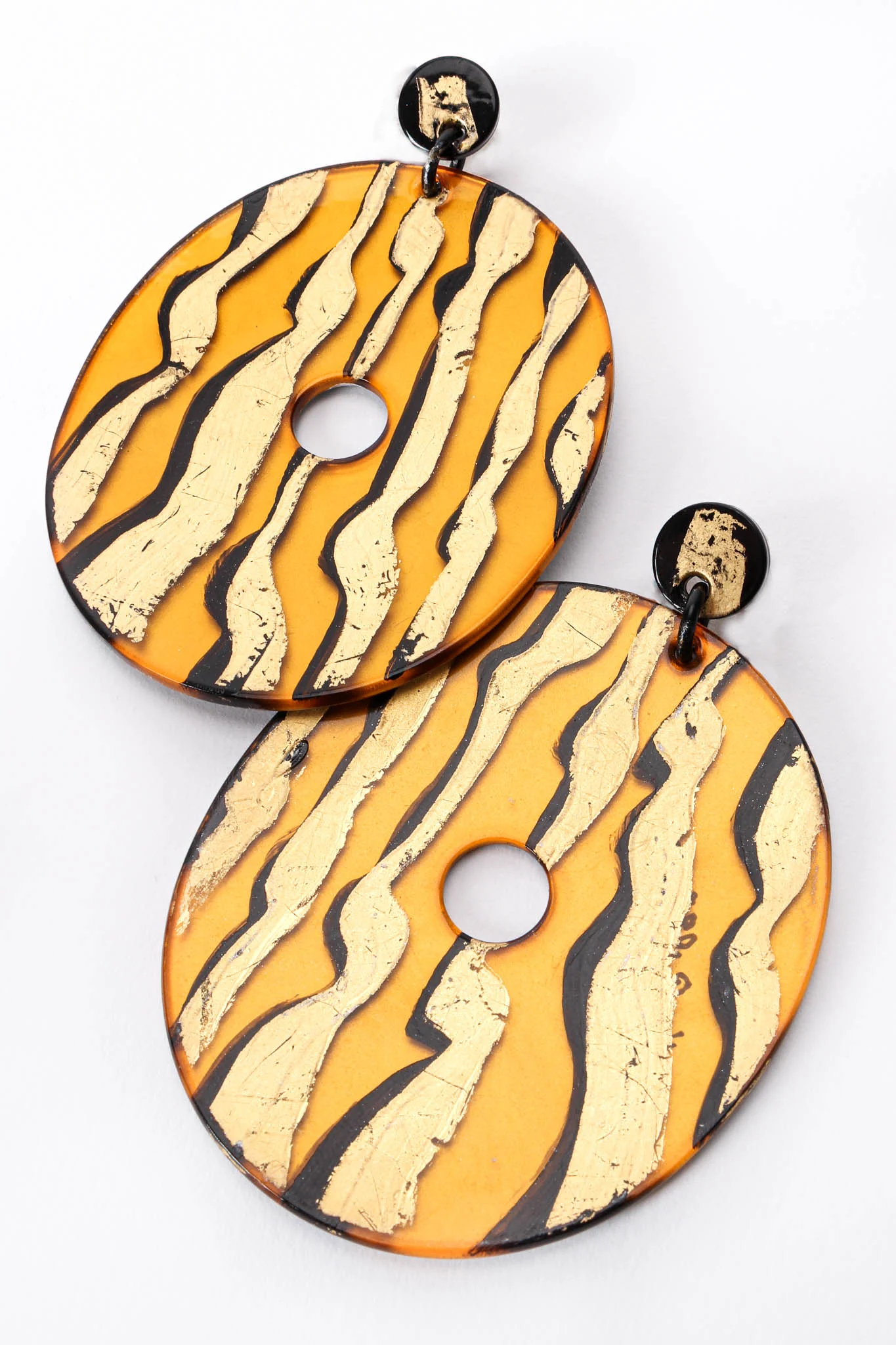 Golden Samoa Drop Earrings
