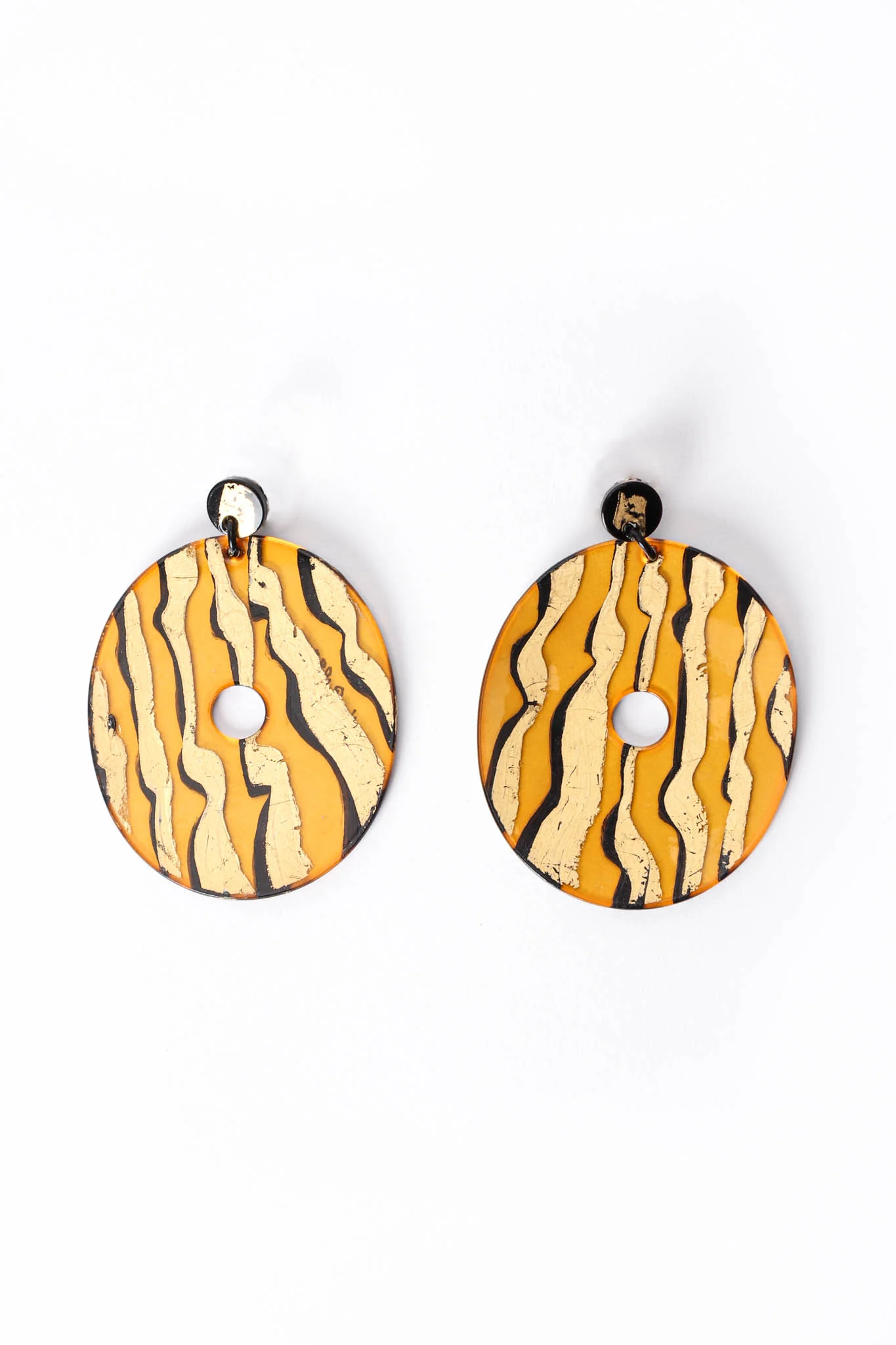 Golden Samoa Drop Earrings - Image 2