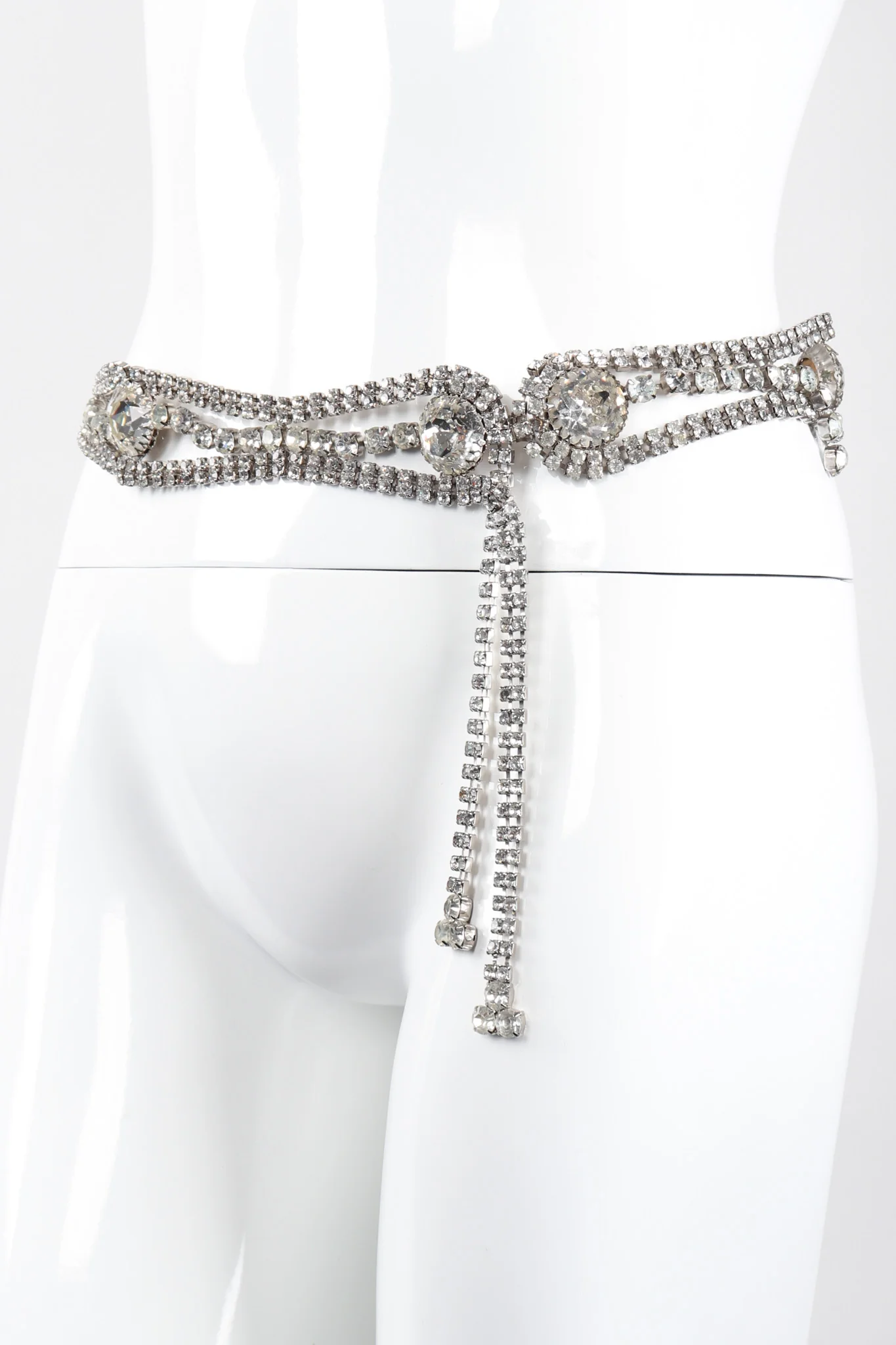 Wavy Rhinestone Belt - Image 2