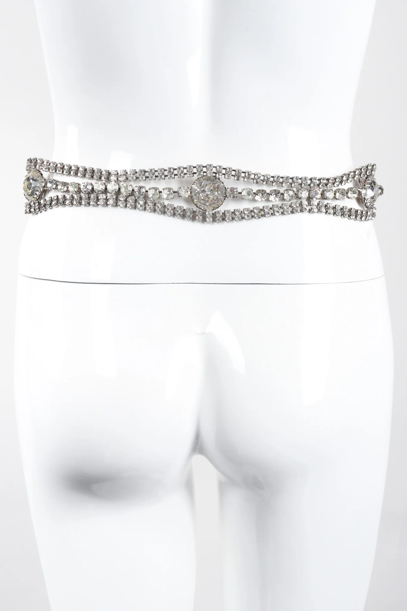 Wavy Rhinestone Belt - Image 4