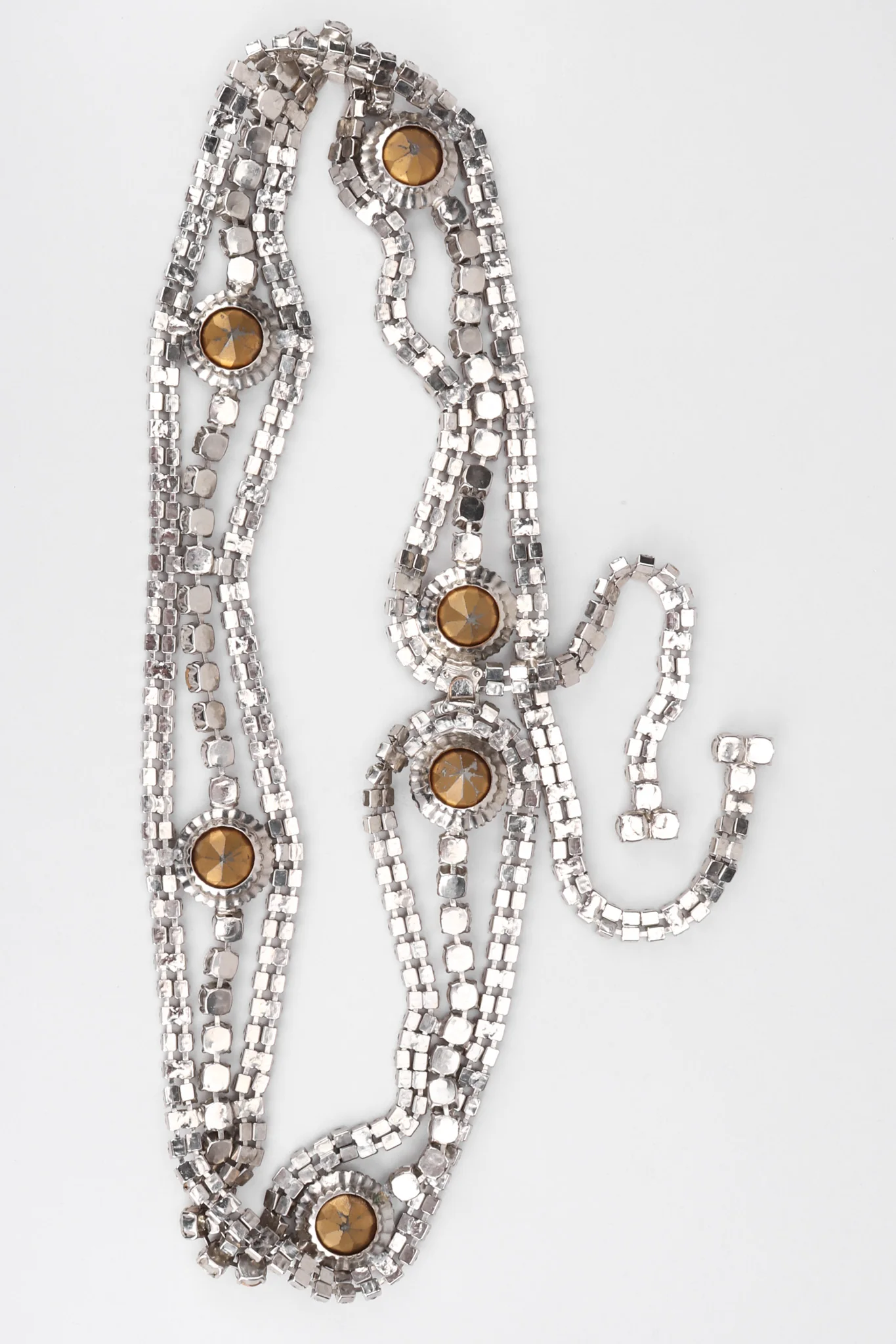 Wavy Rhinestone Belt - Image 9