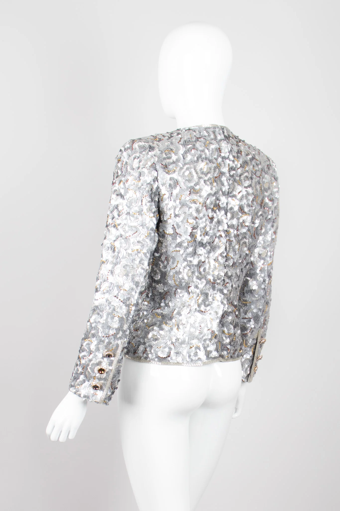 Wavy Sequin Jacket - Image 4