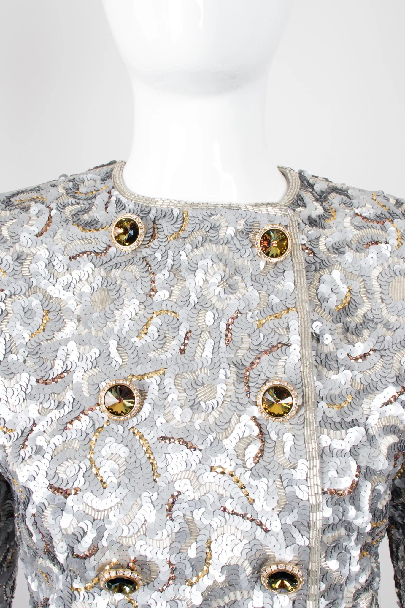 Wavy Sequin Jacket - Image 7
