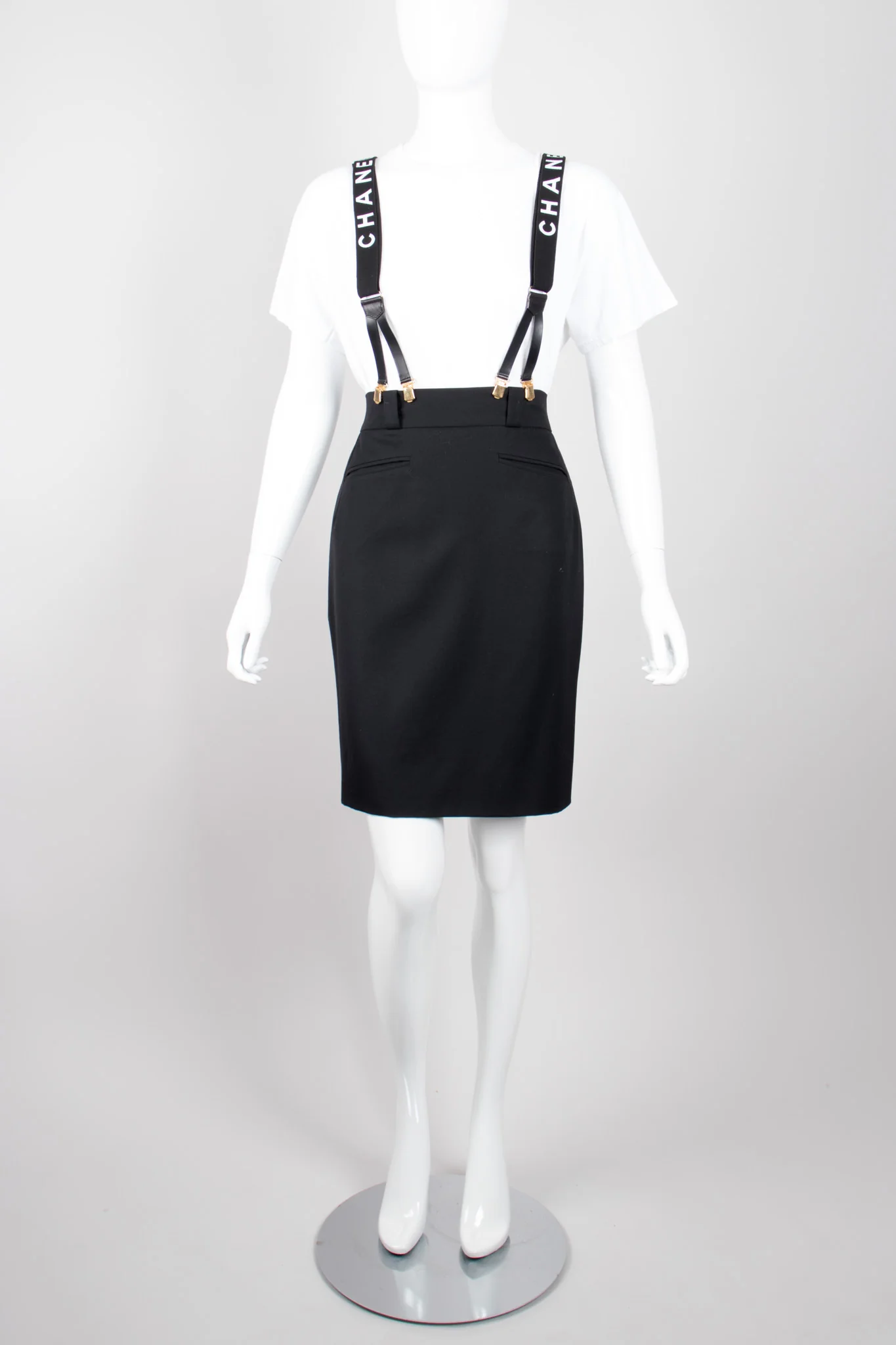 Welt Pocket Pencil Skirt - Image 3