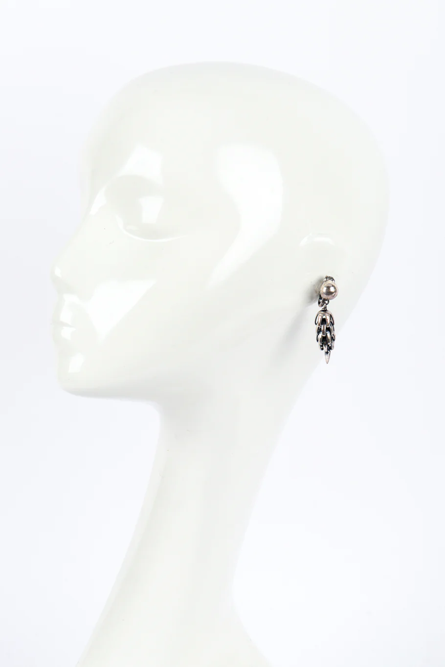 Wheat Chain Necklace, Bracelet and Earring Set - Image 3