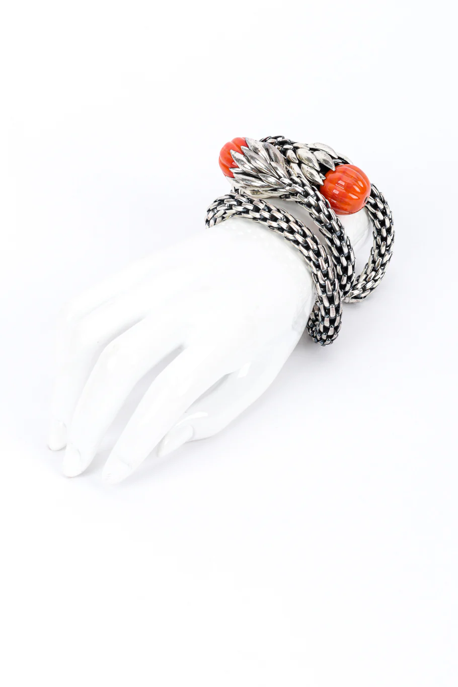 Wheat Chain Necklace, Bracelet and Earring Set - Image 4