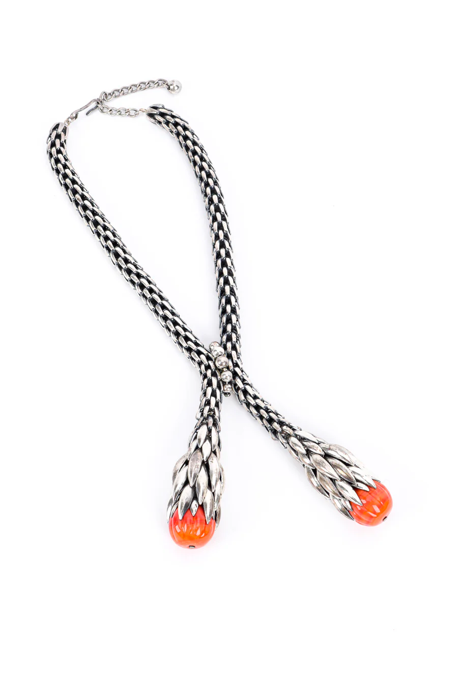 Wheat Chain Necklace, Bracelet and Earring Set - Image 5