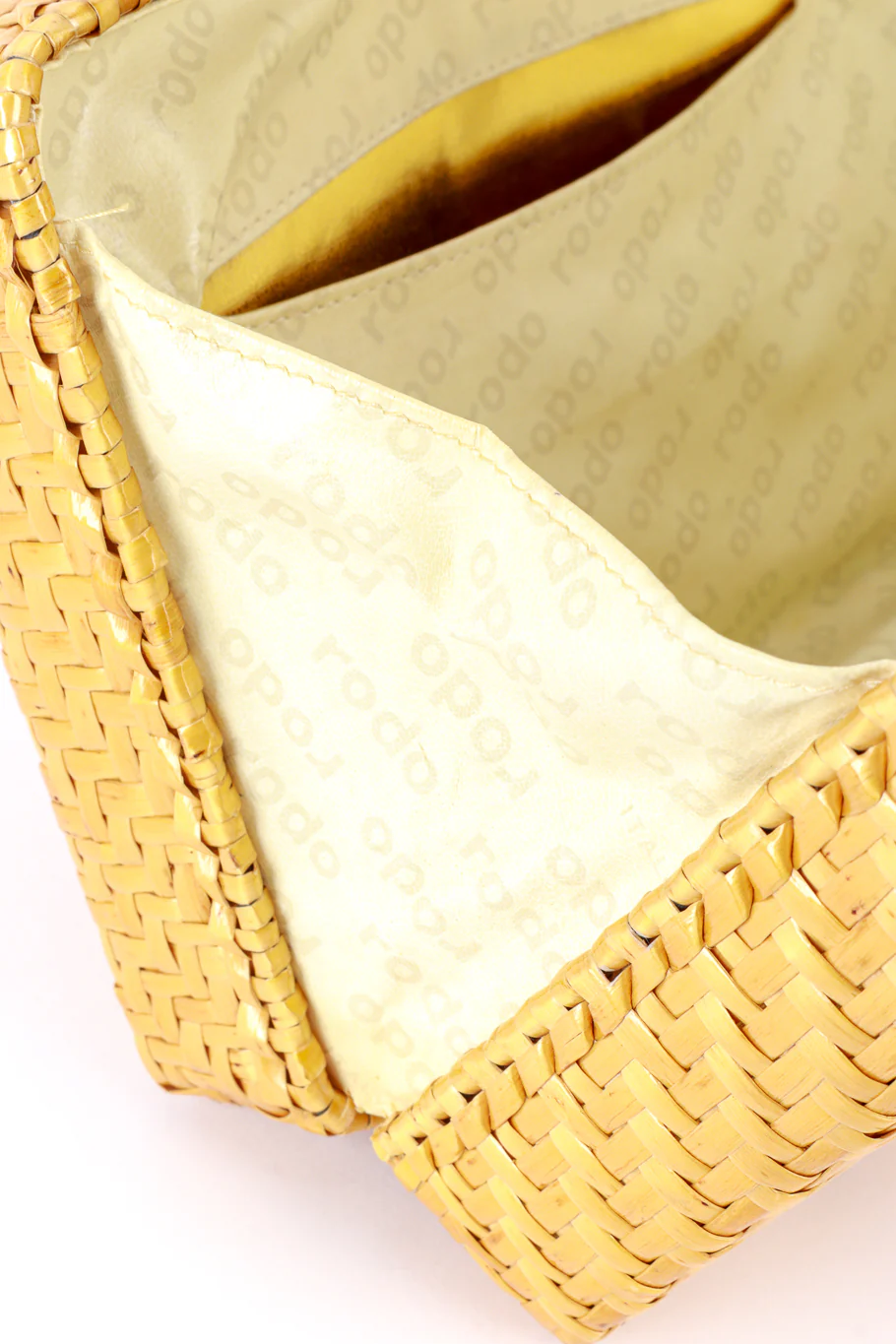 Wicker Frame Box Bag - Image 10