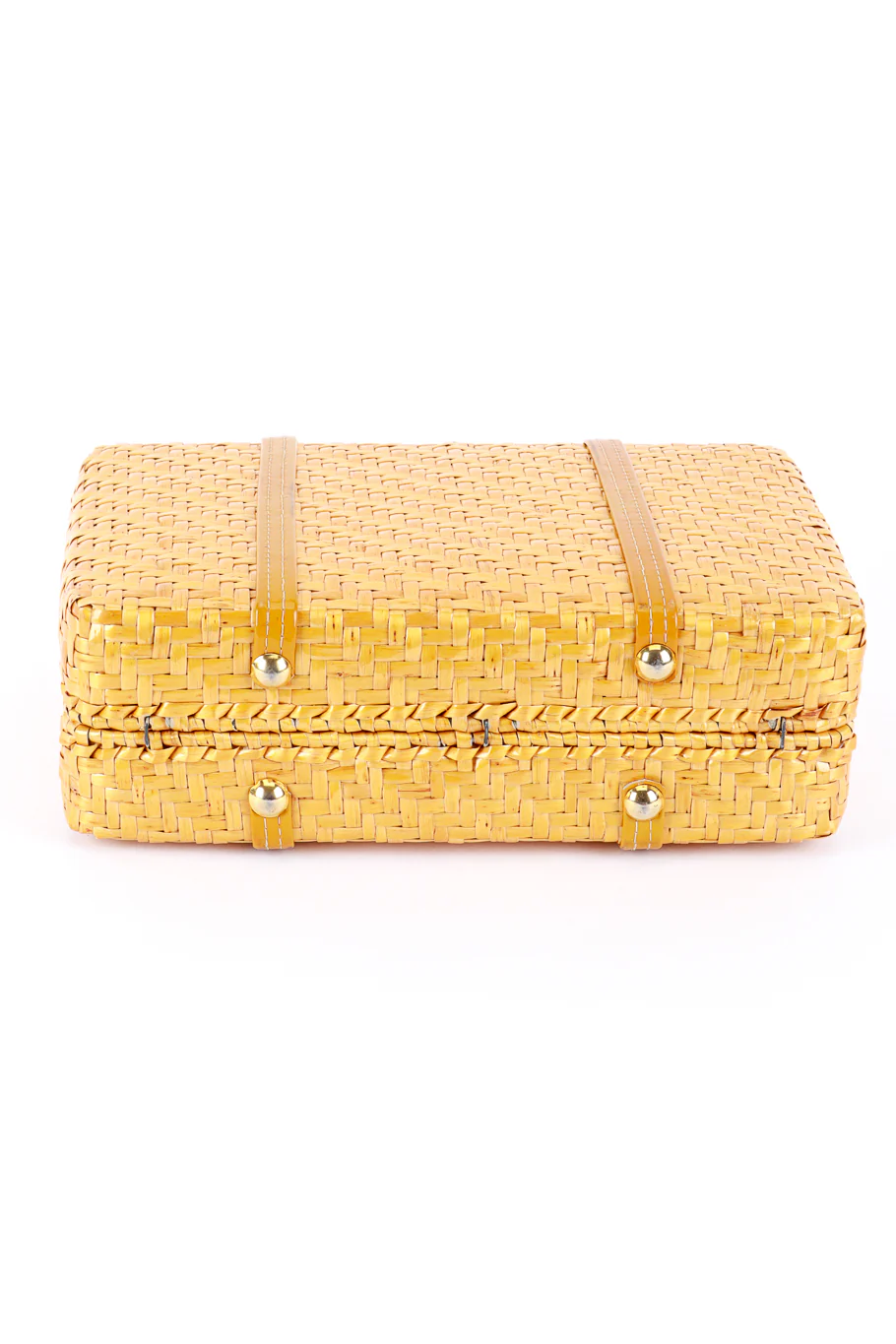 Wicker Frame Box Bag - Image 6