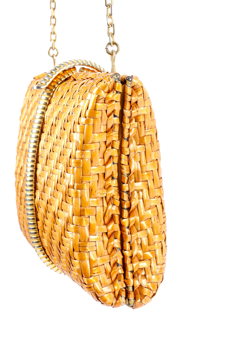 Wicker Shoulder Clutch - Image 5