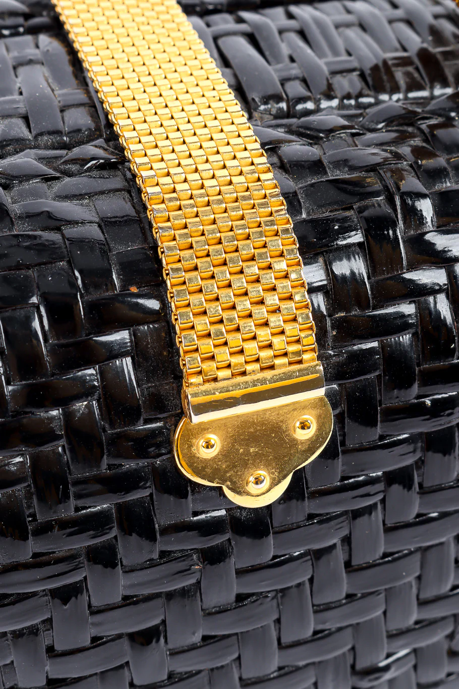 Wicker Top Handle Bag - Image 7