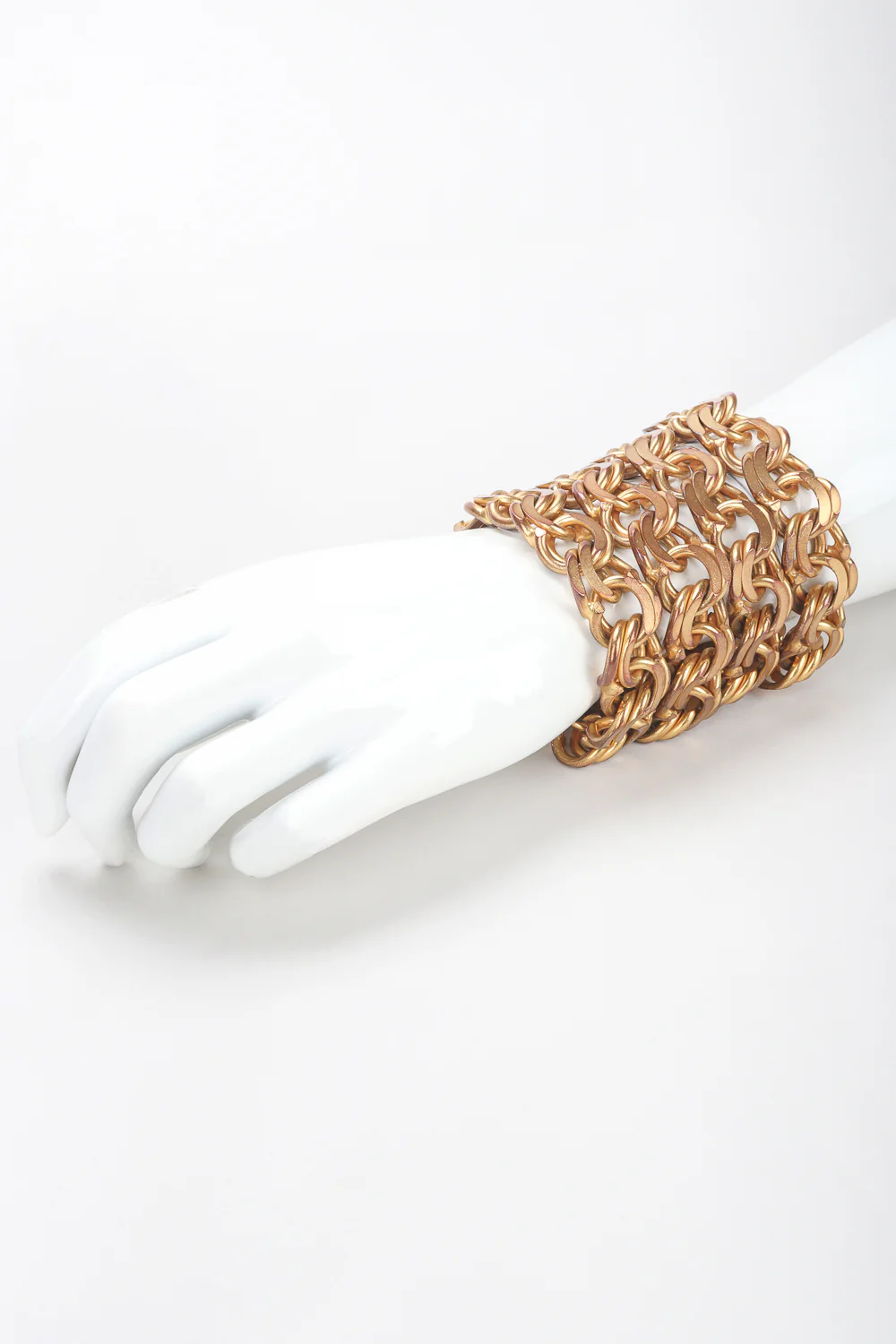 Wide Chain Cuff Bracelet - Image 3
